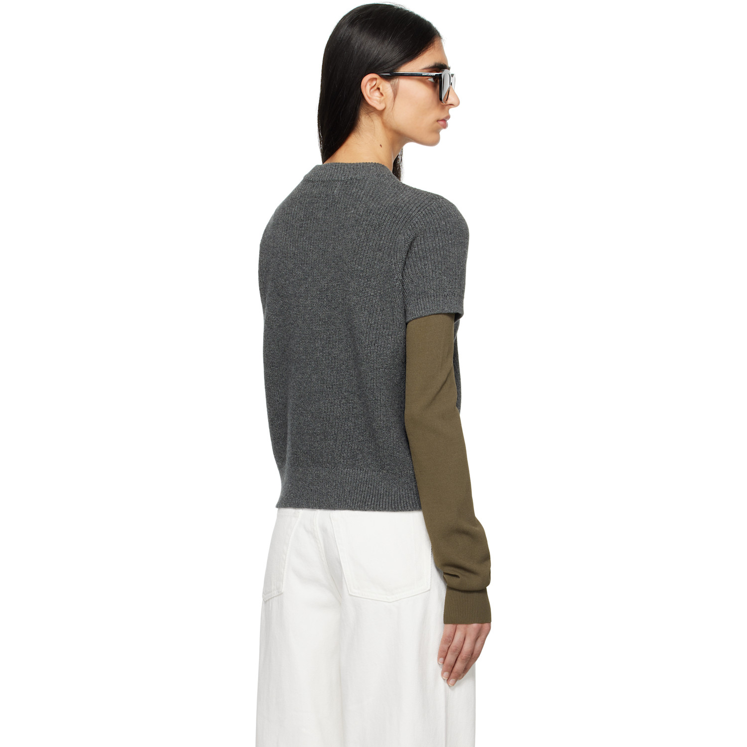  Still Here Gray Hotel Sweater 