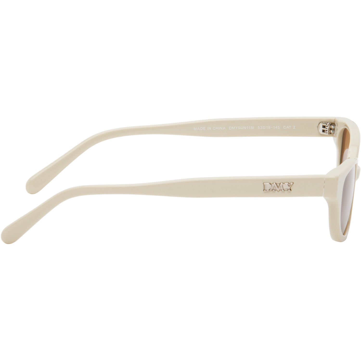  Dmy Studios Ssense Exclusive Off-white Romi Sunglasses 