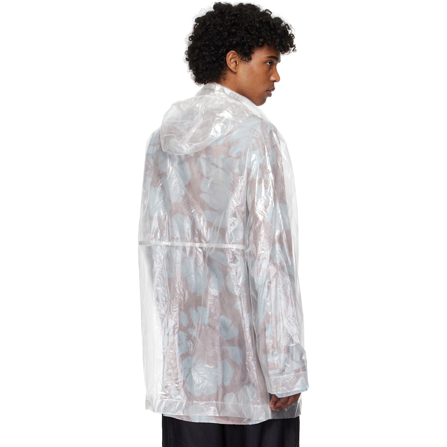  Dries Van Noten Transparent Nylon Jacket 