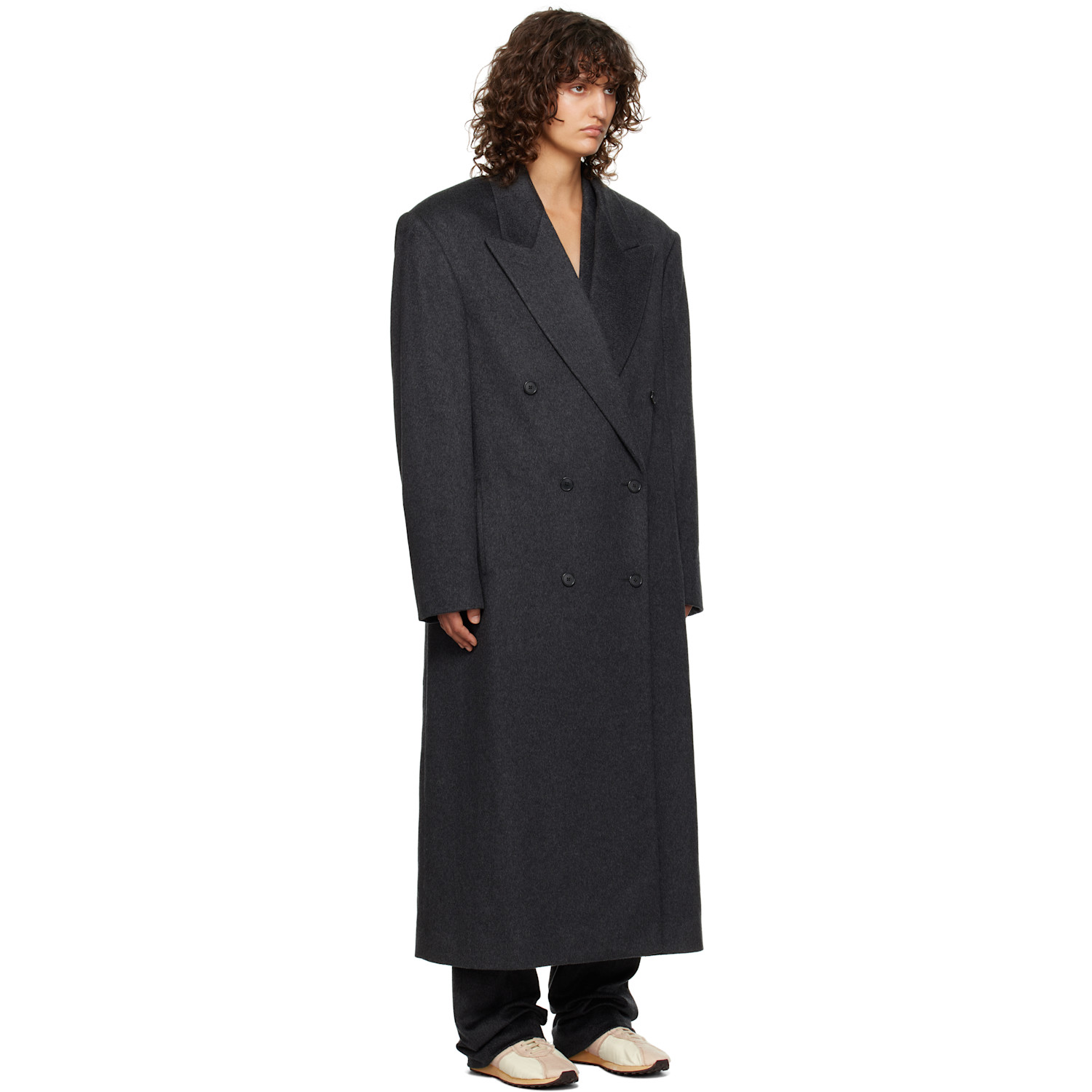  The Row Gray Harisi Coat 