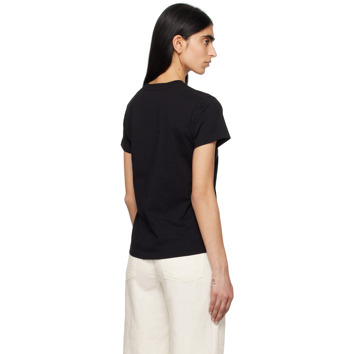  The Row Black Florie T-shirt 
