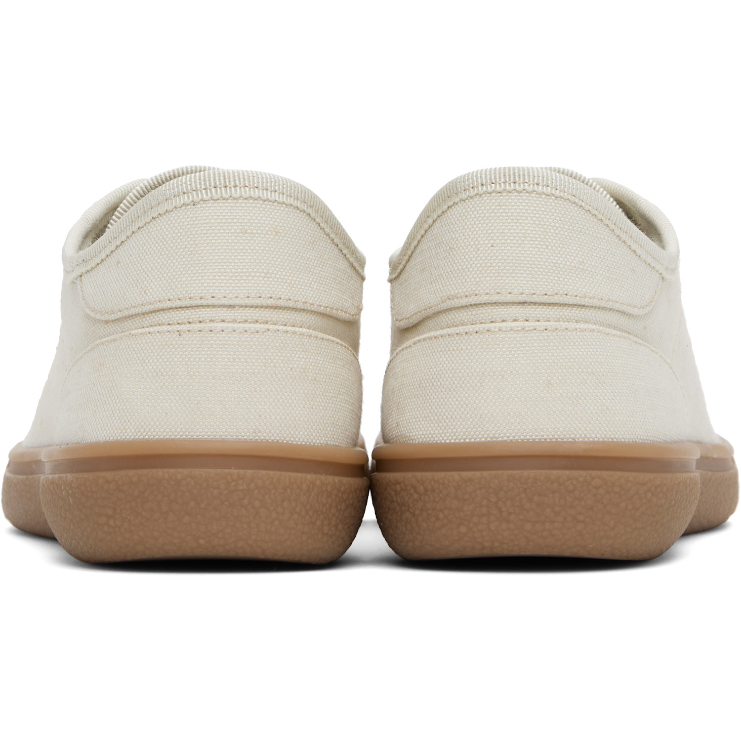  The Row Beige Canvas Sneakers 