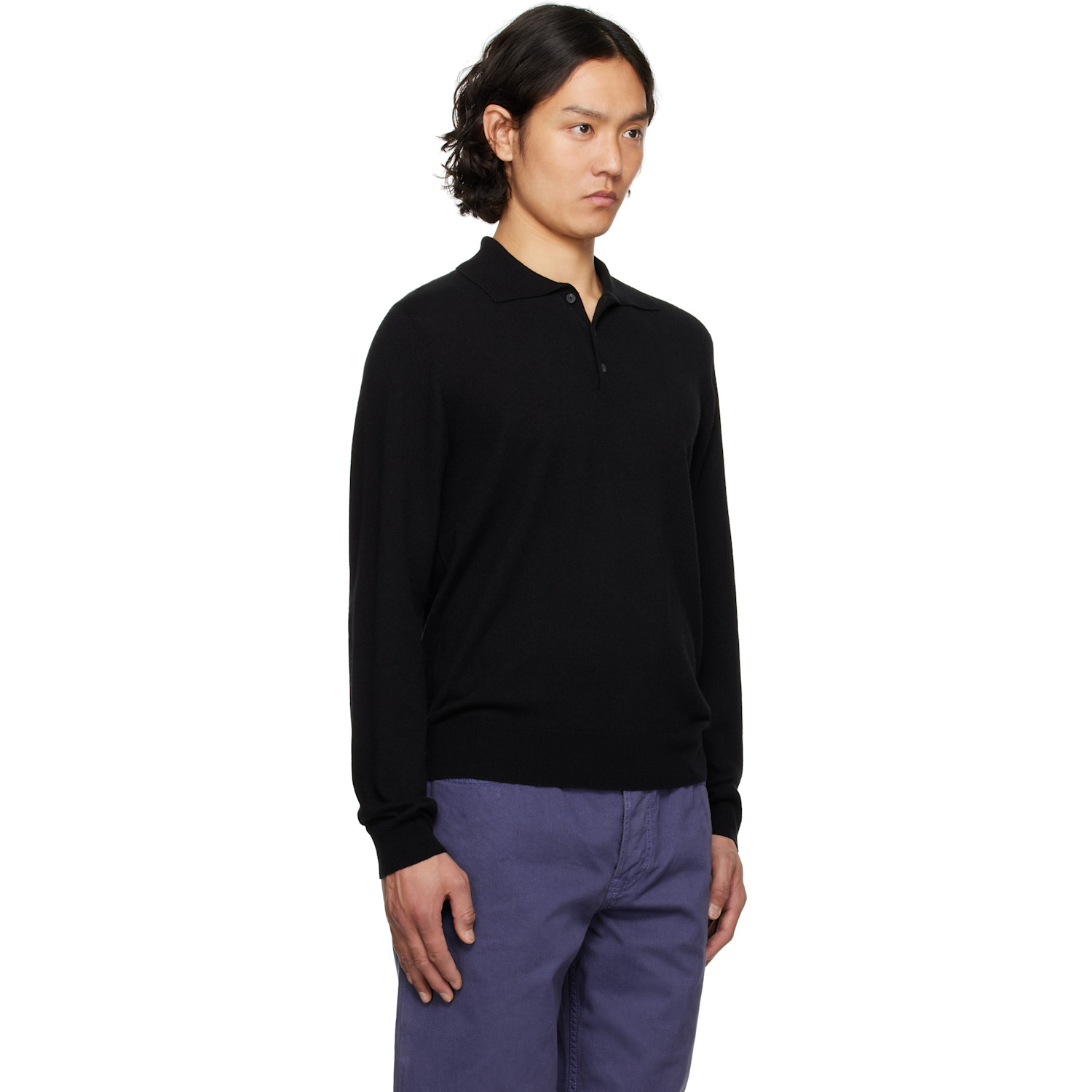  The Row Black Judi Polo 