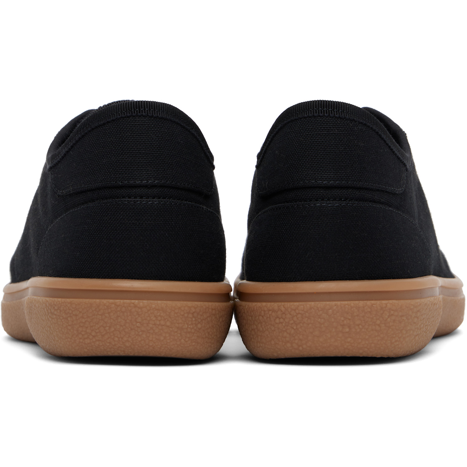  The Row Black Canvas Sneakers 