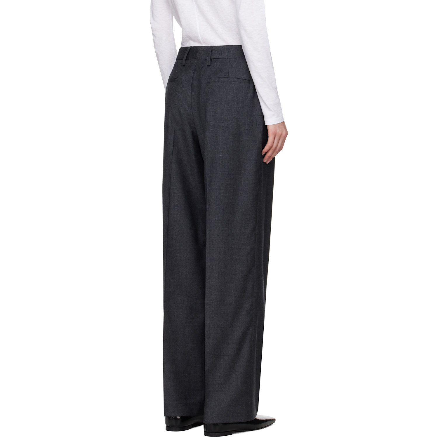  Co Gray Drop Waist Trousers 