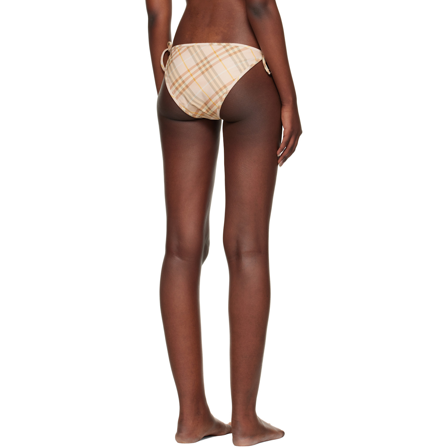  Burberry Beige Check Bikini Bottom 