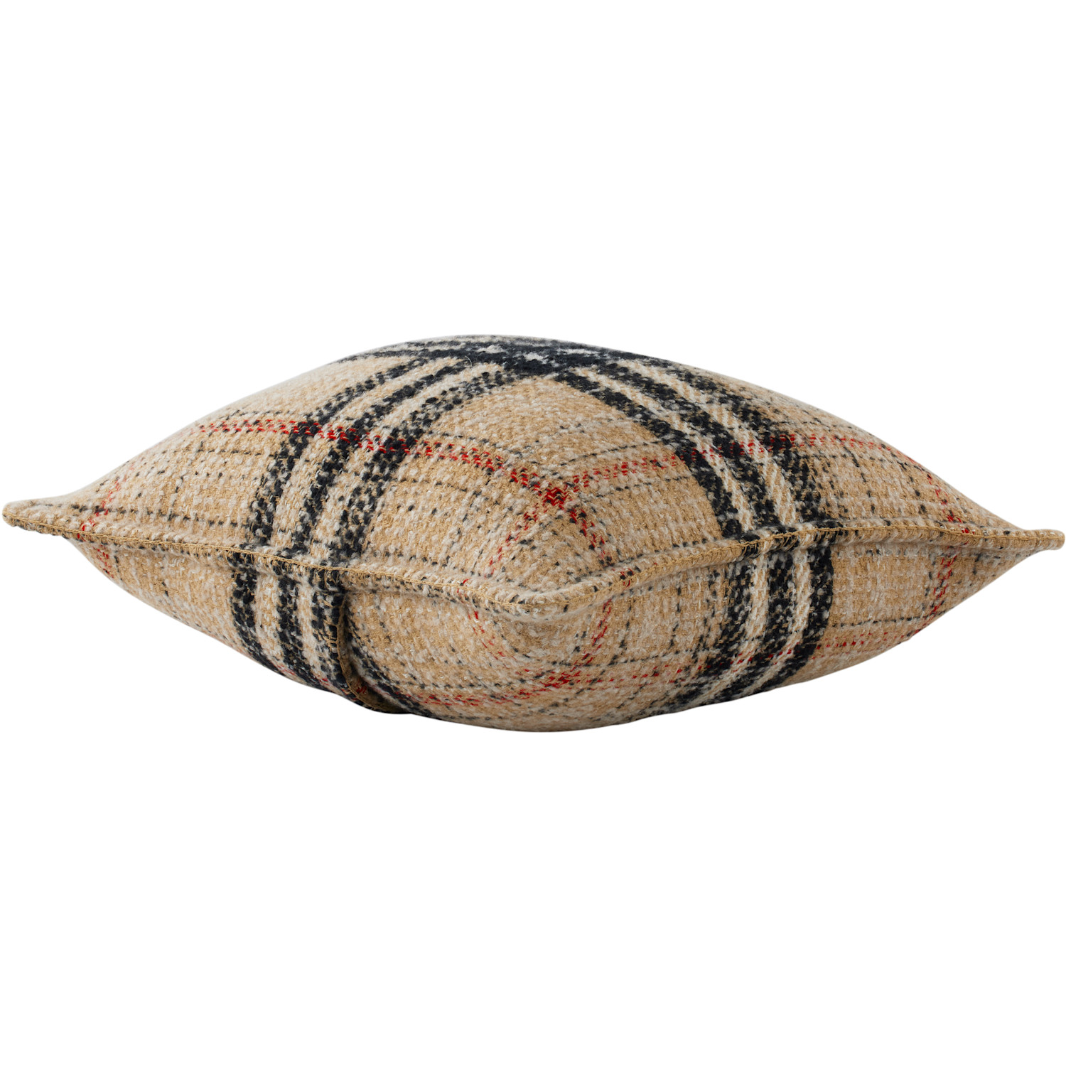  Burberry Beige Giant Check Tweed Cushion Cover 