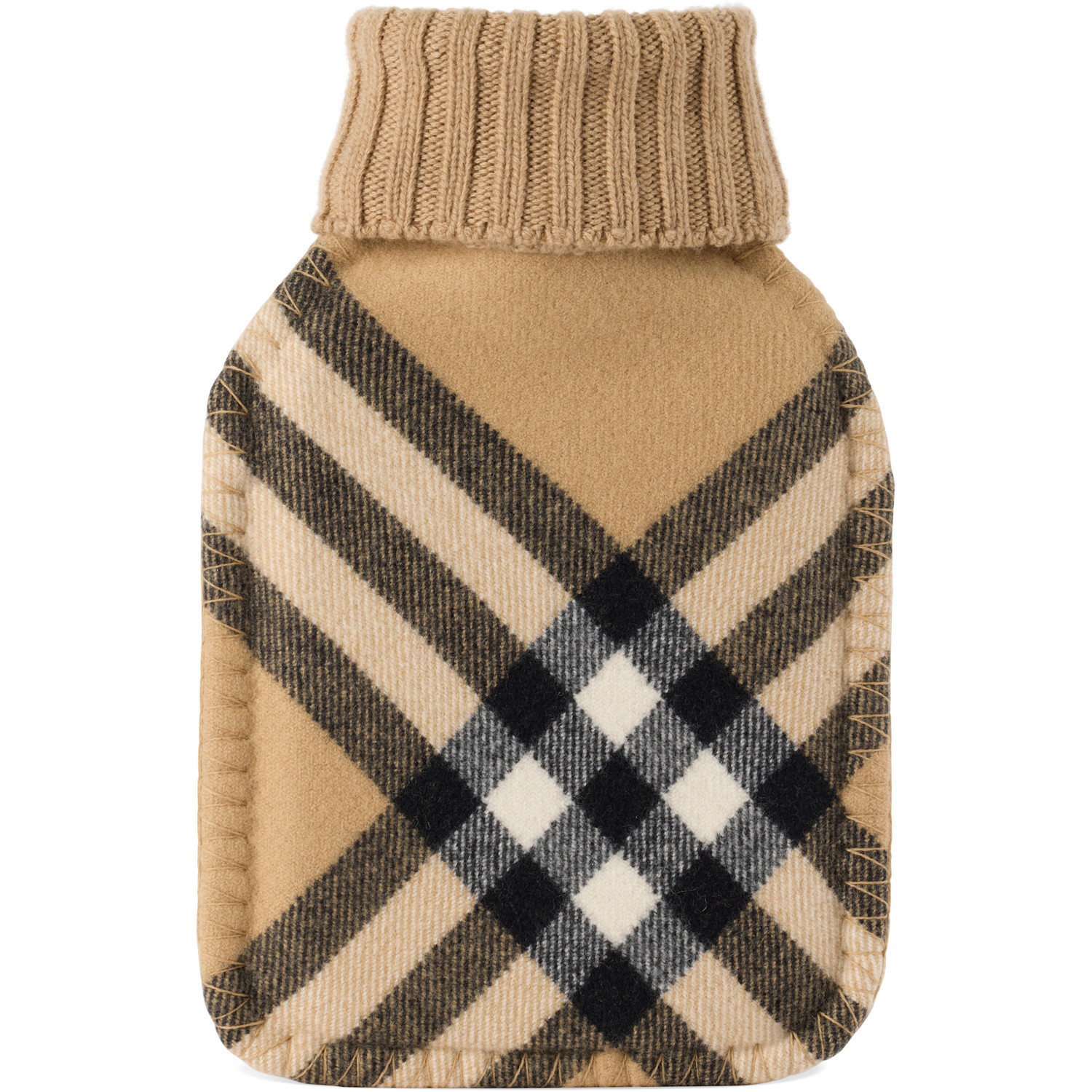  Burberry Beige Giant Check Hot Water Bottle Cover 