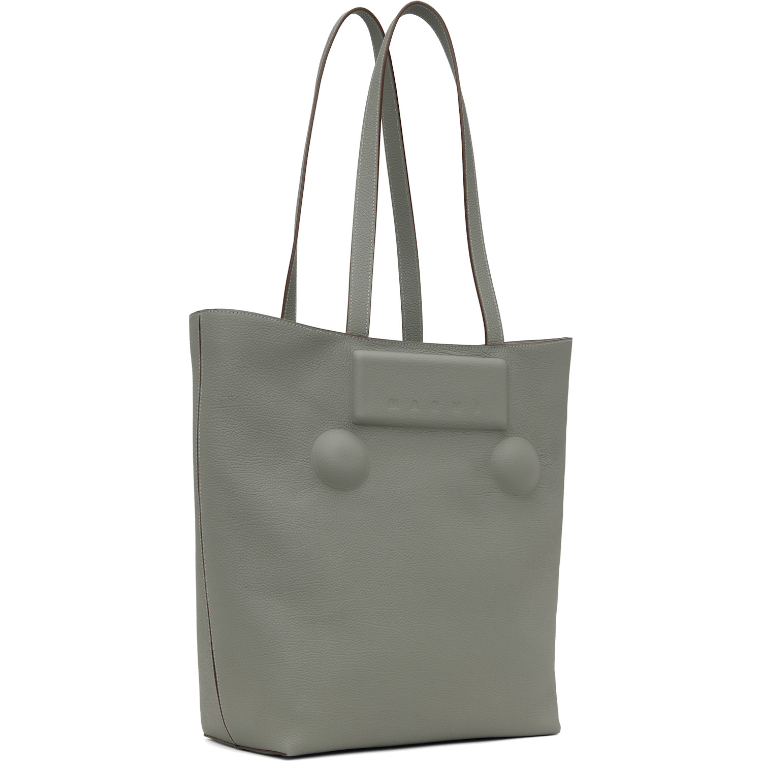  Marni Gray Shopper Medium Tote 
