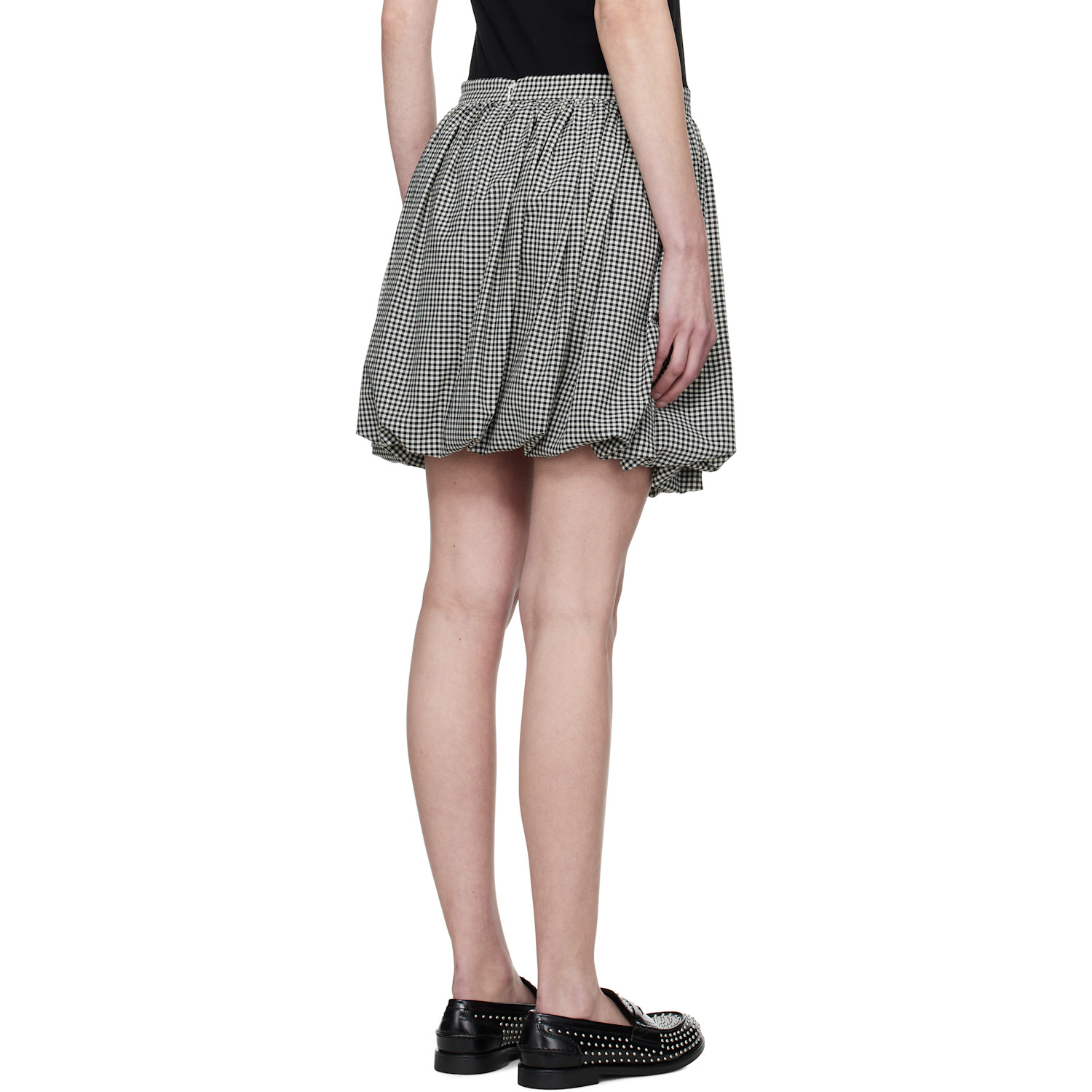  Marni Black & White Balloon Miniskirt 
