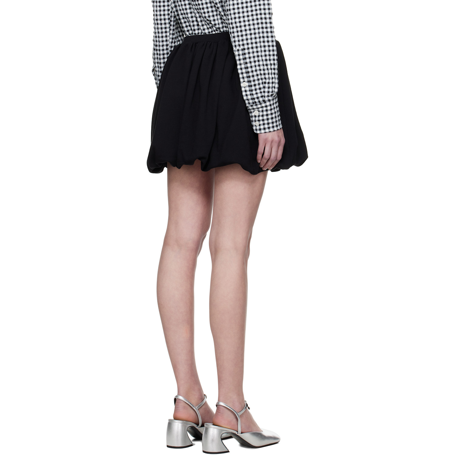 Marni Black Balloon Miniskirt 