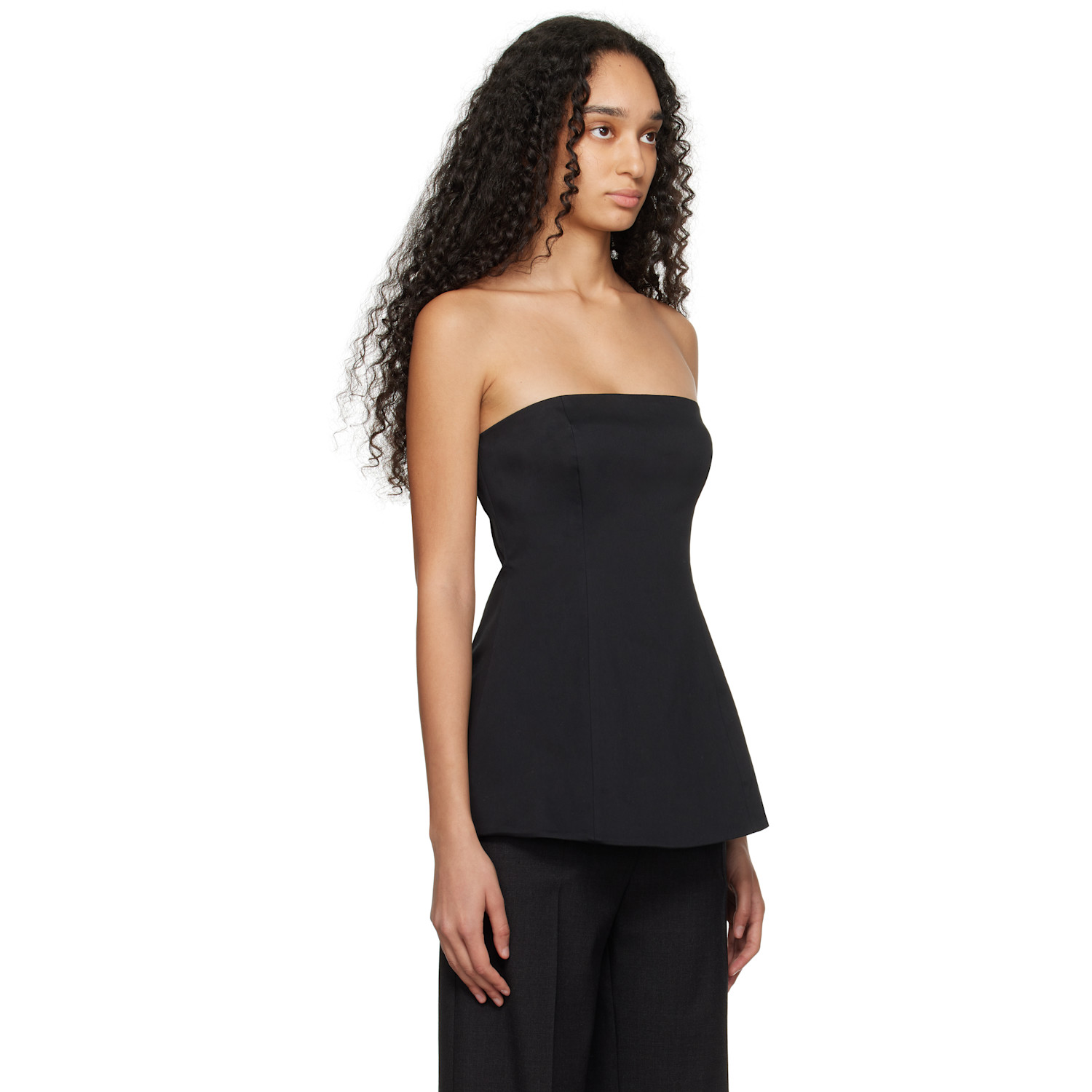  Staud Black Silvia Top 