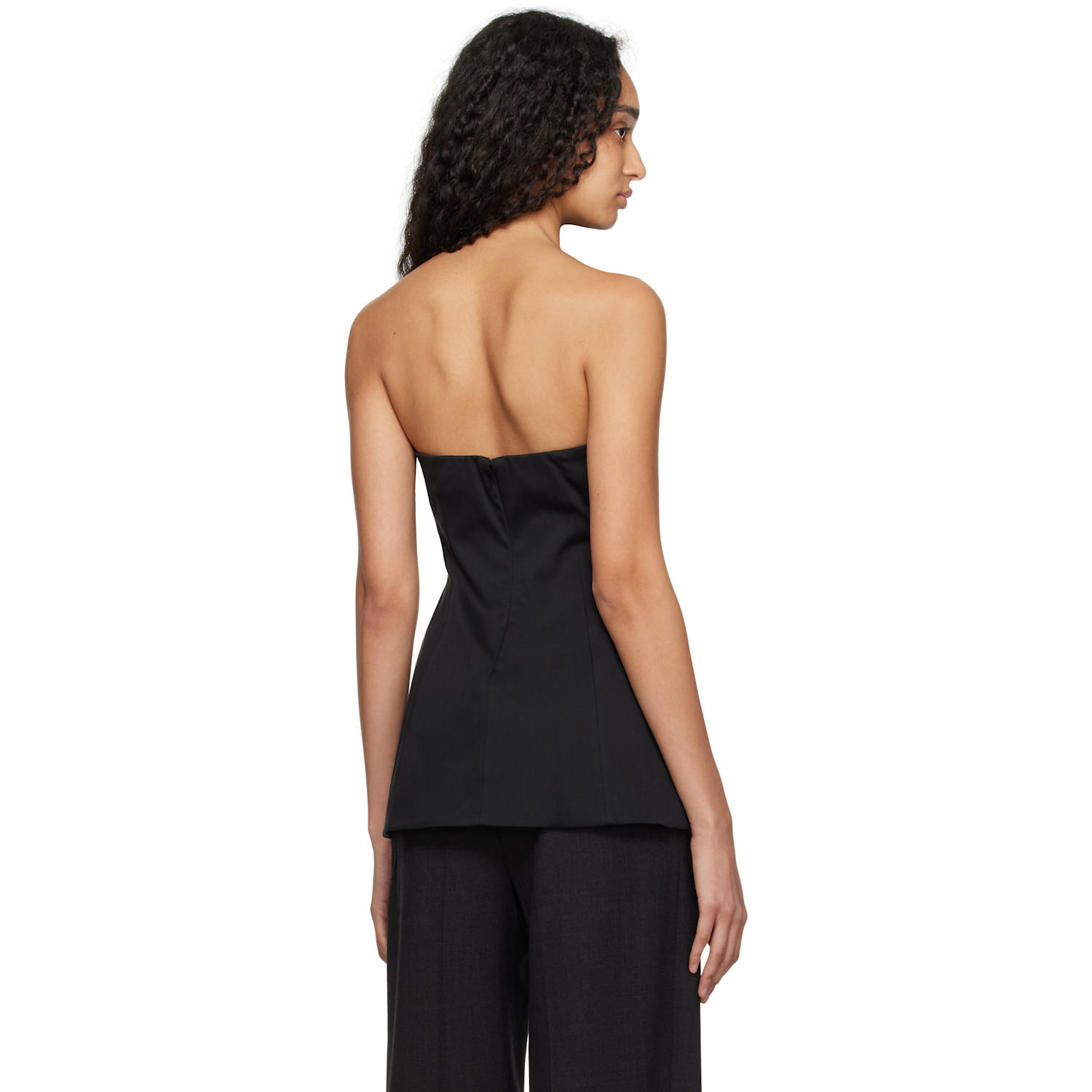  Staud Black Silvia Top 