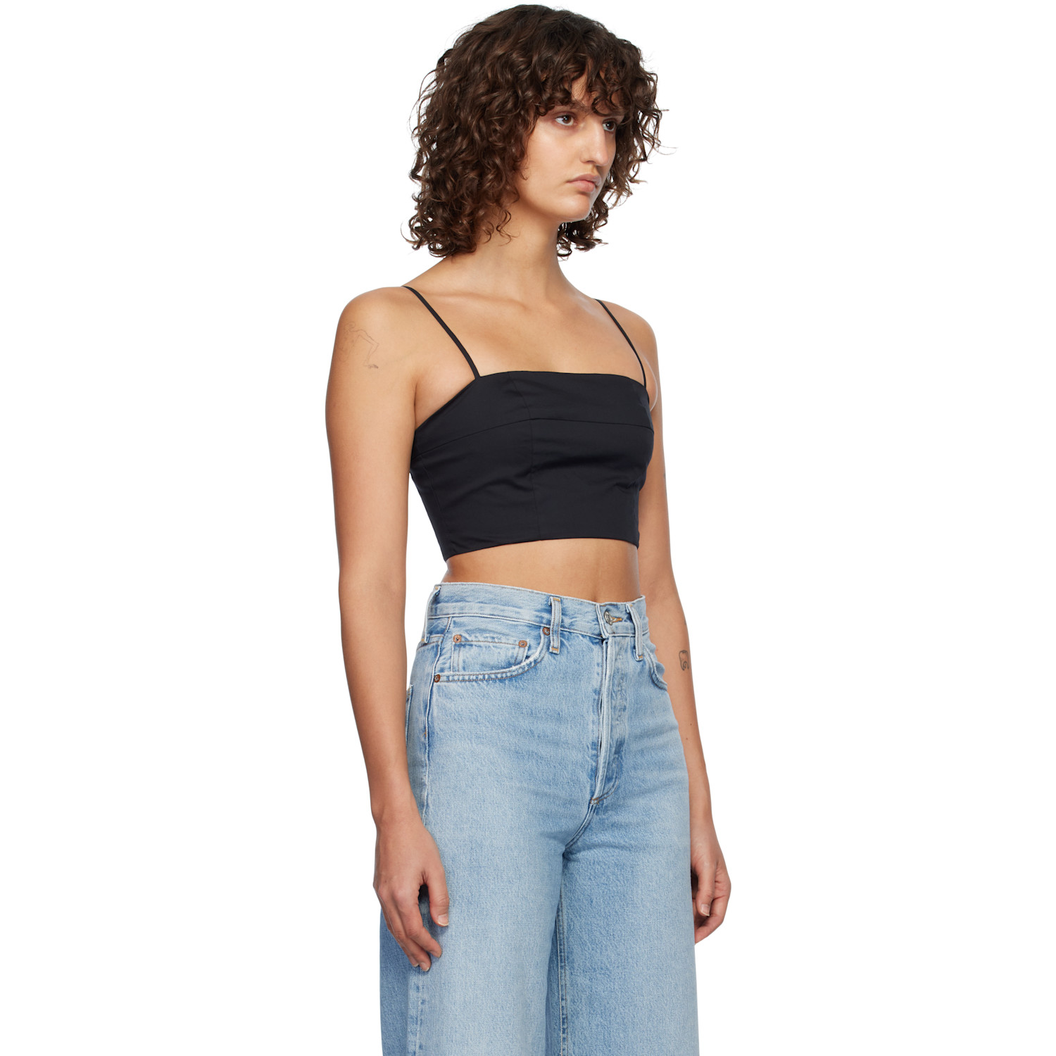  Staud Black Federico Camisole 