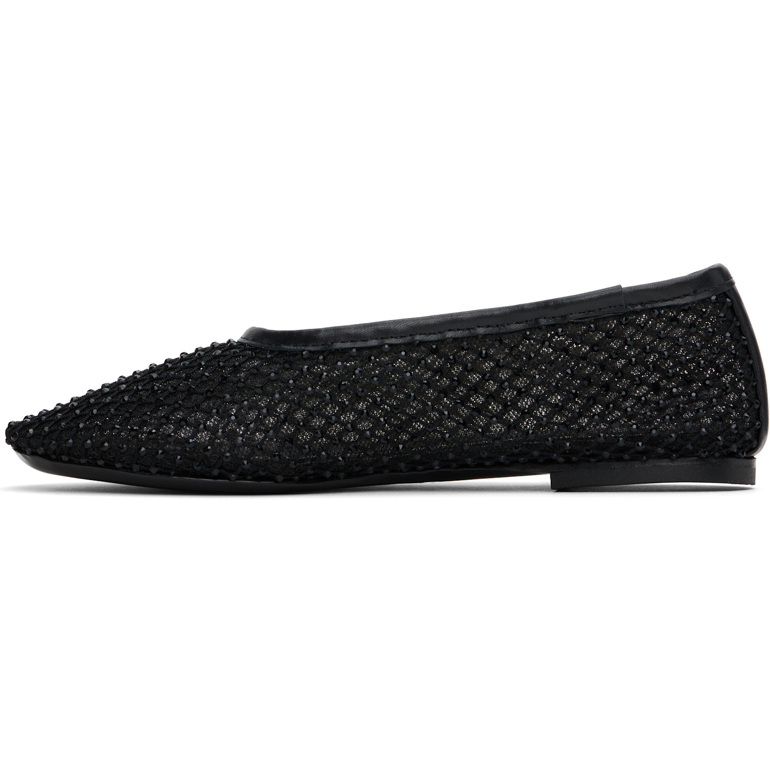  Staud Black Alba Ballerina Flats 