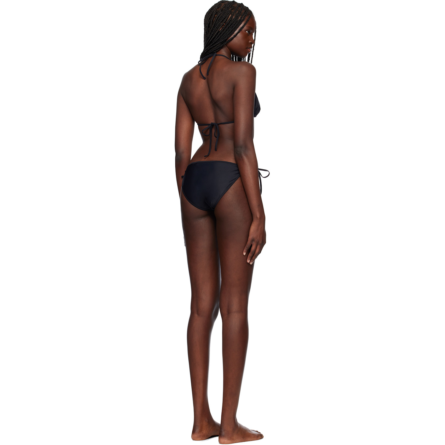  Maison Kitsuné Black Baby Fox Bikini 