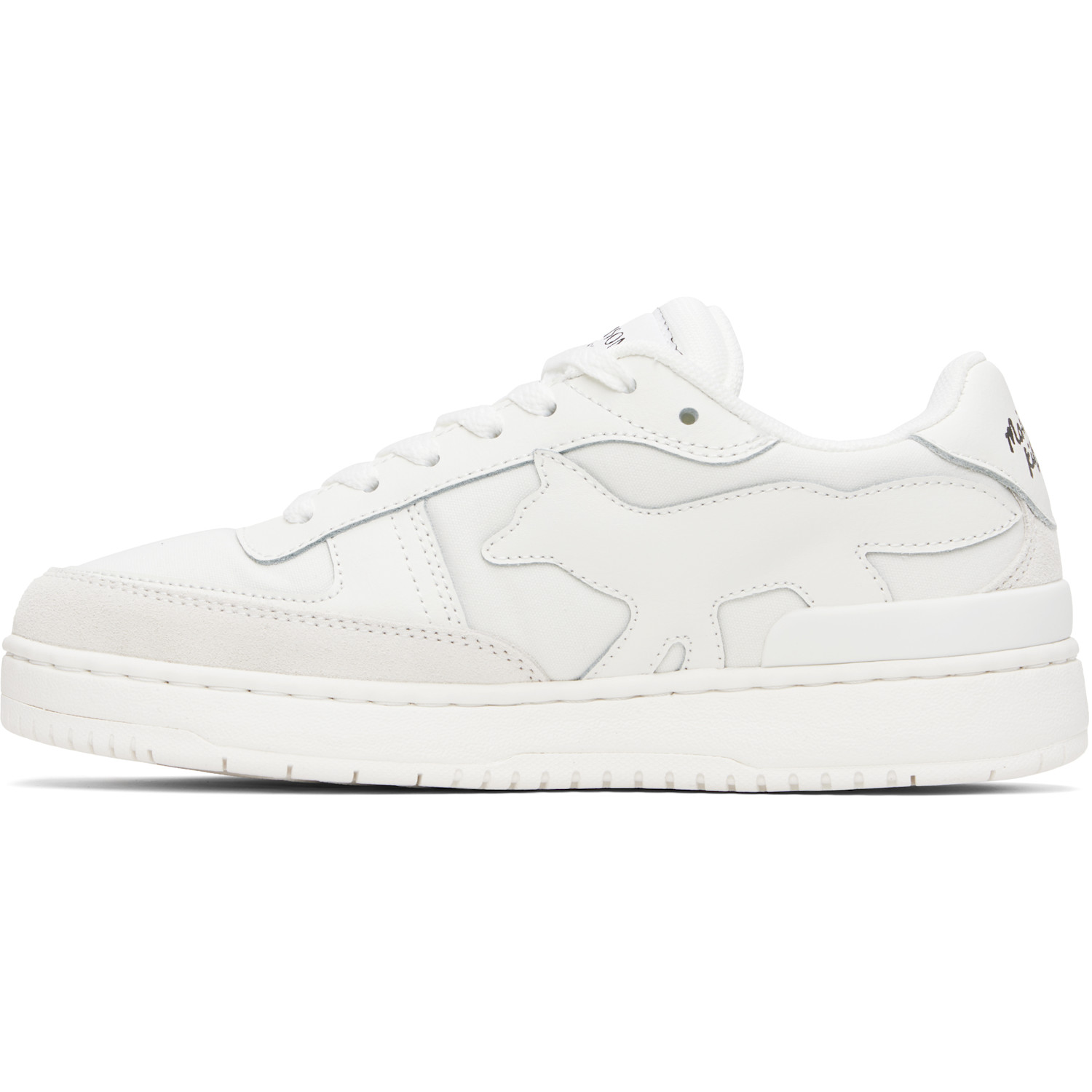  Maison Kitsuné White Chiru Sneakers 