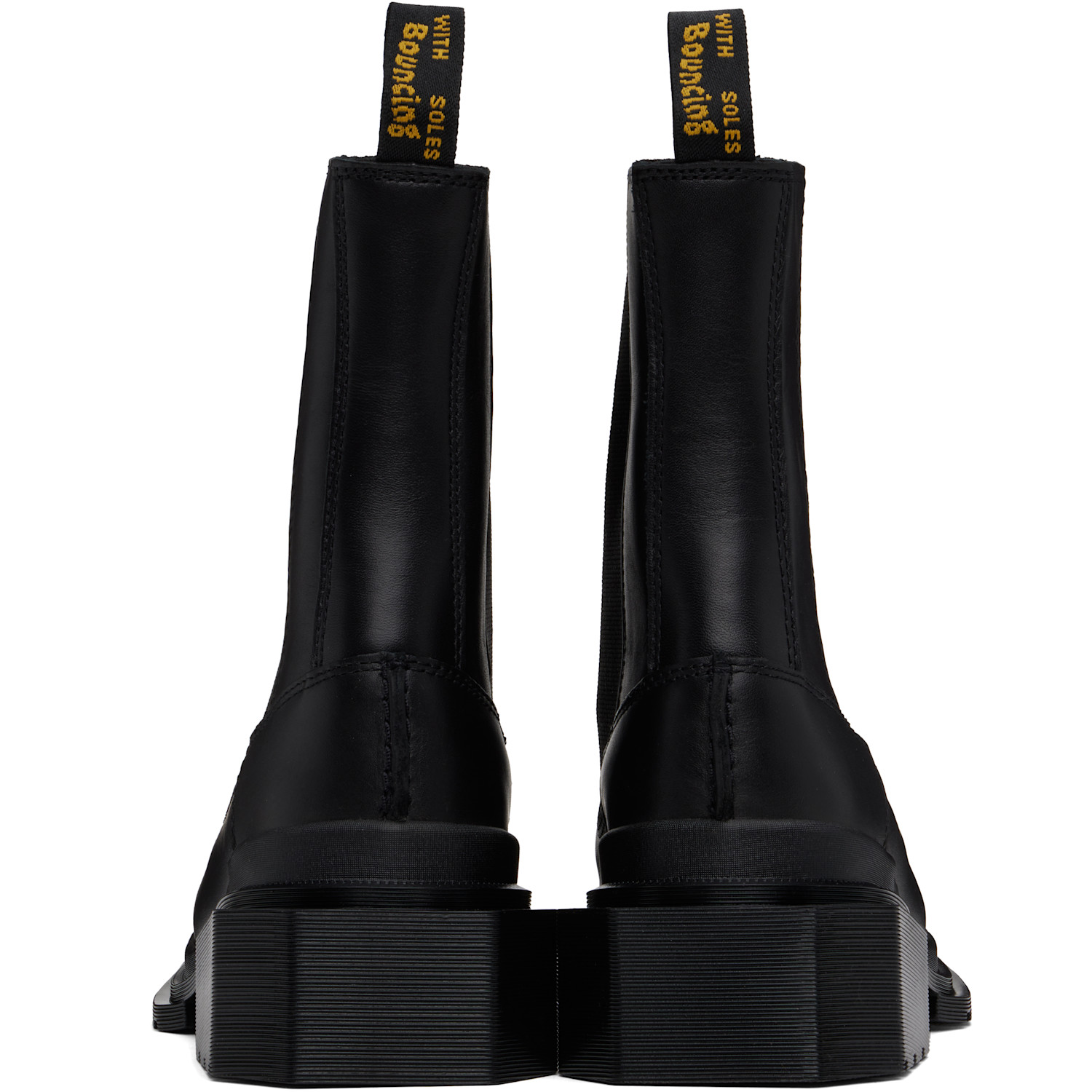  Dr. Martens Black Maybole Square Toe Chelsea Boots 
