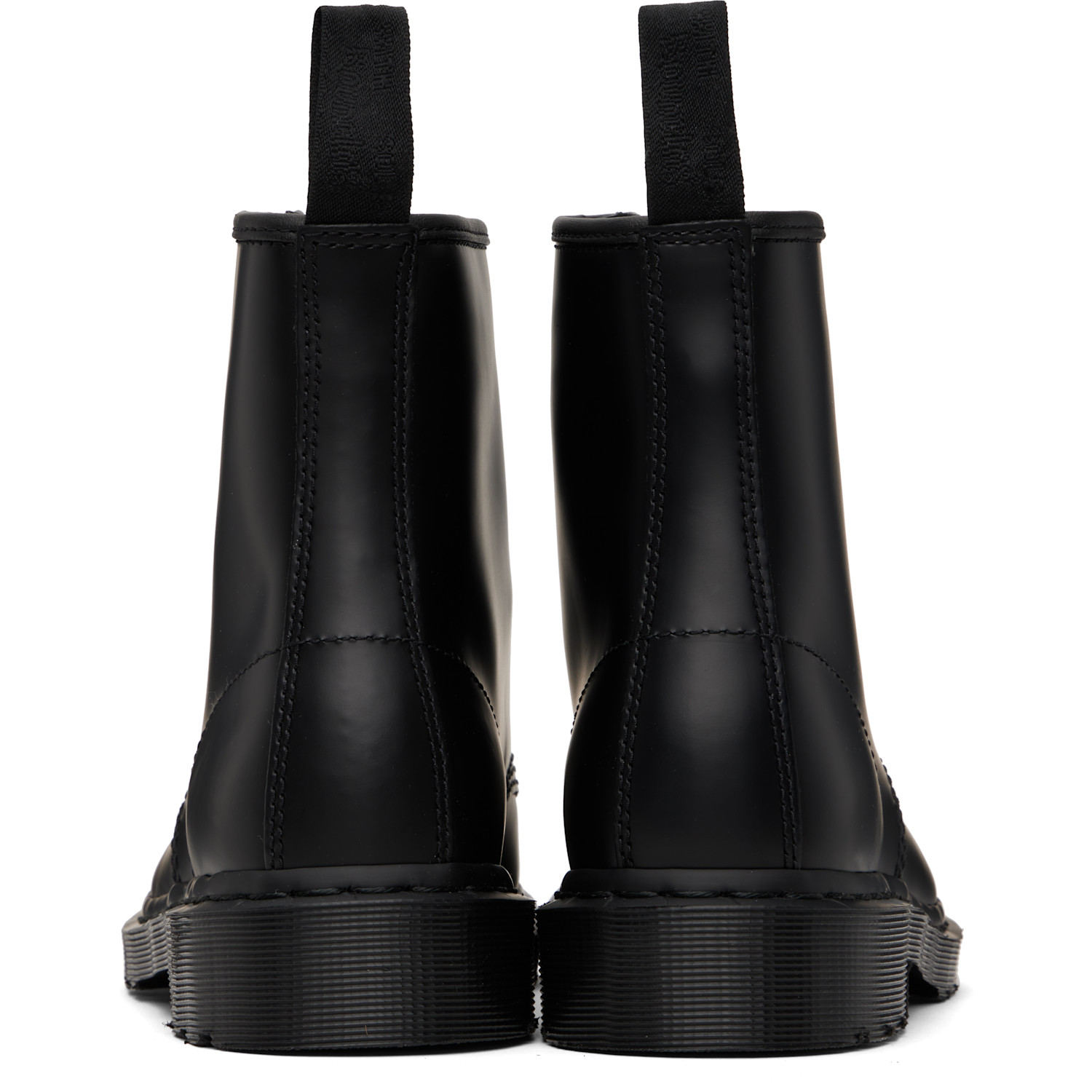  Dr. Martens Black 1460 Mono Smooth Leather Boots 
