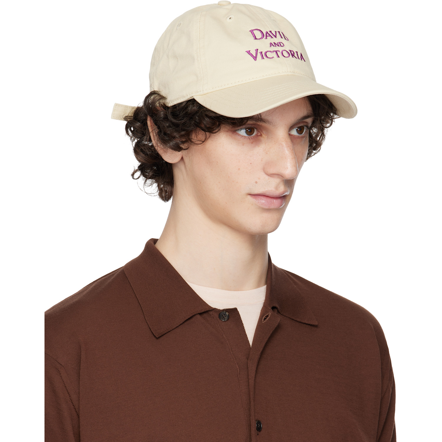  Idea Beige 'david And Victoria' Cap 