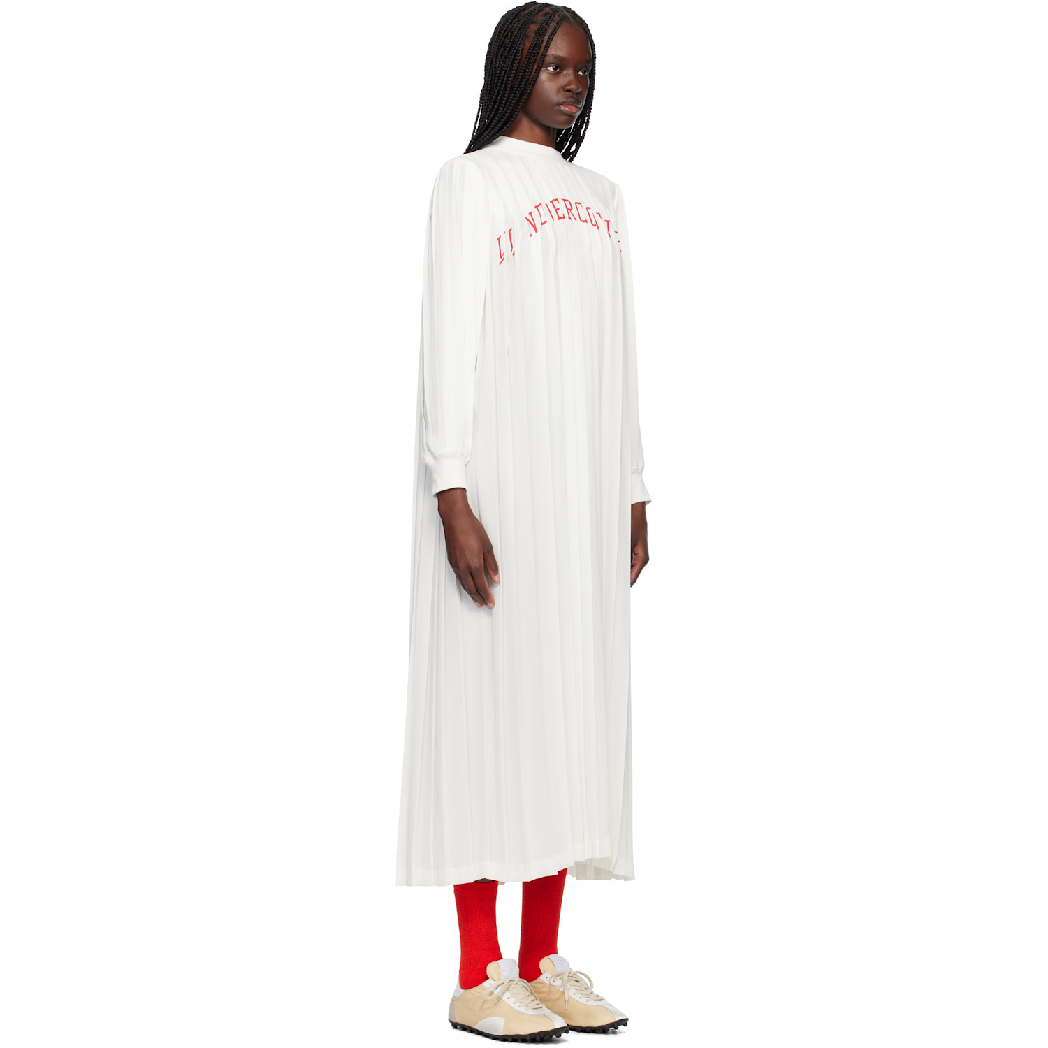  Undercover White Up1e1702 Maxi Dress 