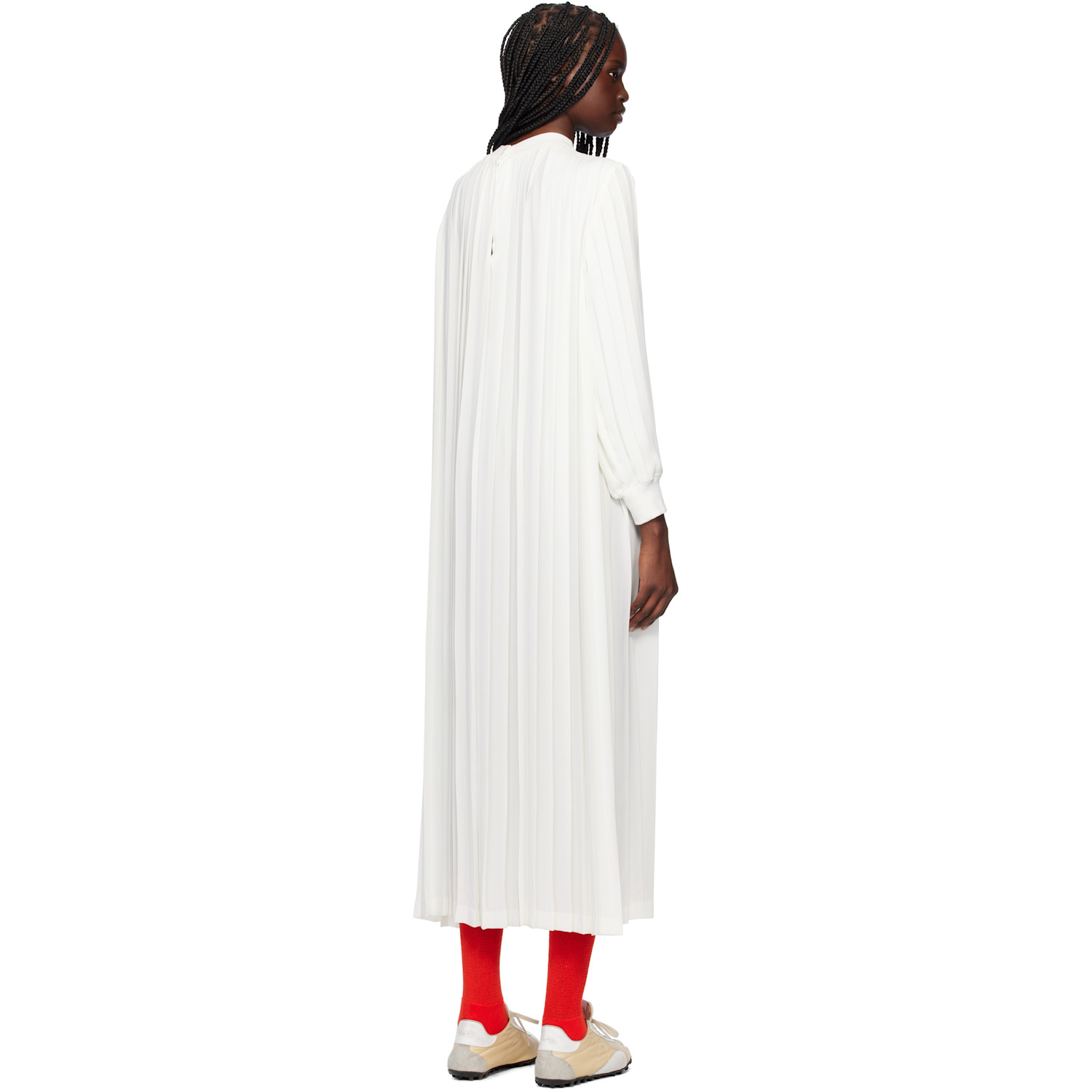  Undercover White Up1e1702 Maxi Dress 