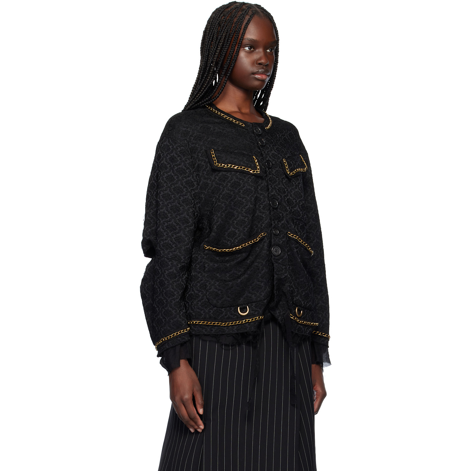 Undercover Black Uc1e4205-1 Jacket 