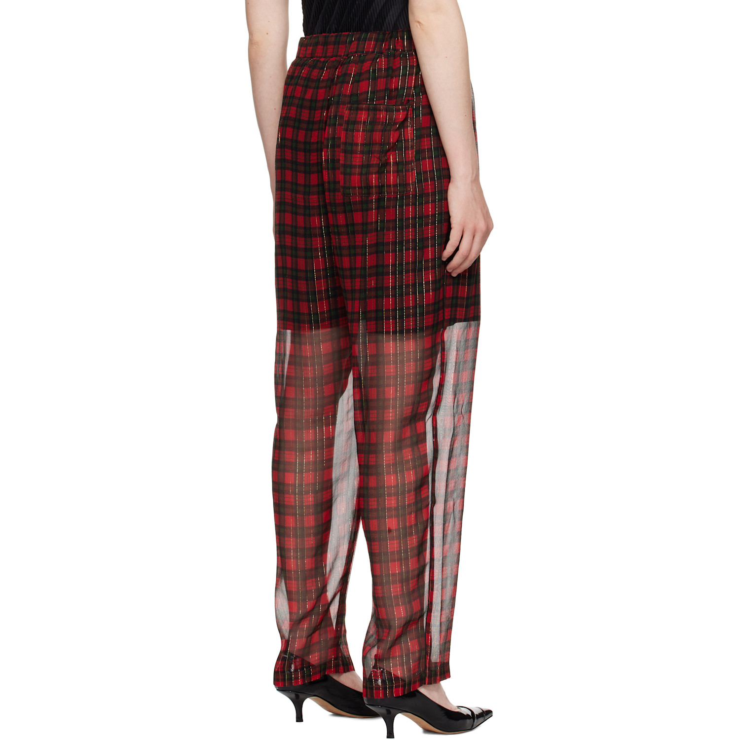  Undercover Red Uc1e1507 Trousers 