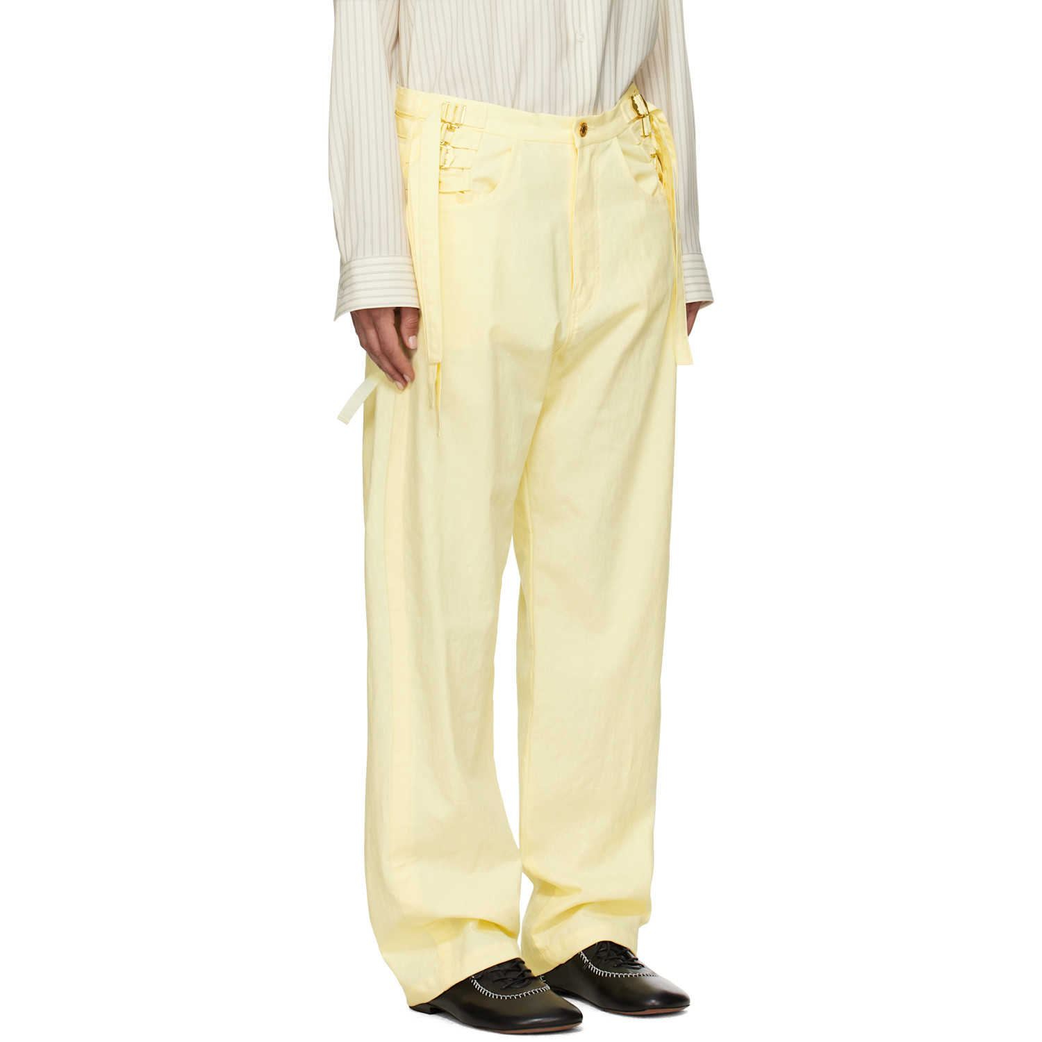  Undercover Yellow Uc1e1504 Trousers 