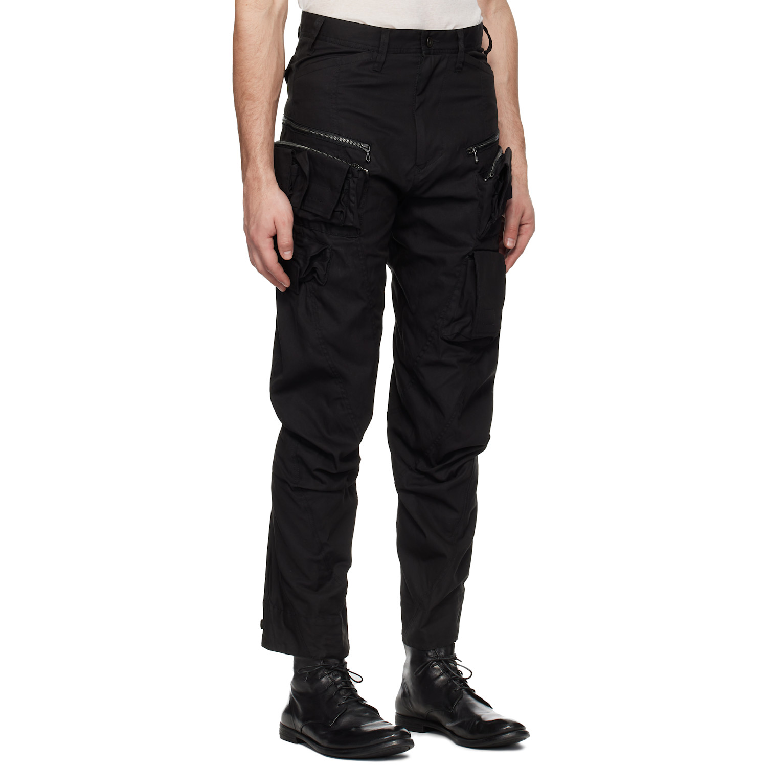  Julius Black Tactical Cargo Pants 