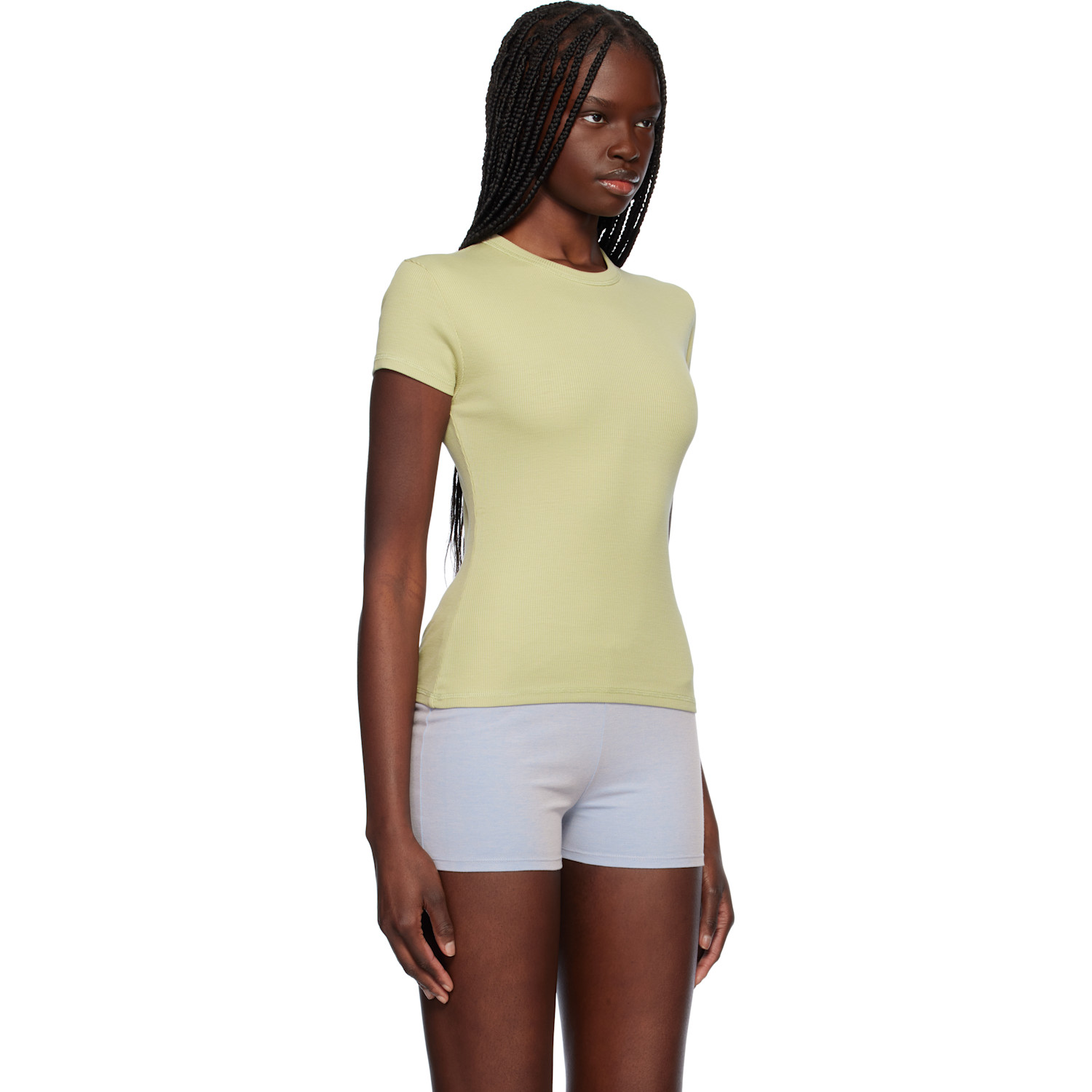 Cdlp Khaki Rib T-shirt 