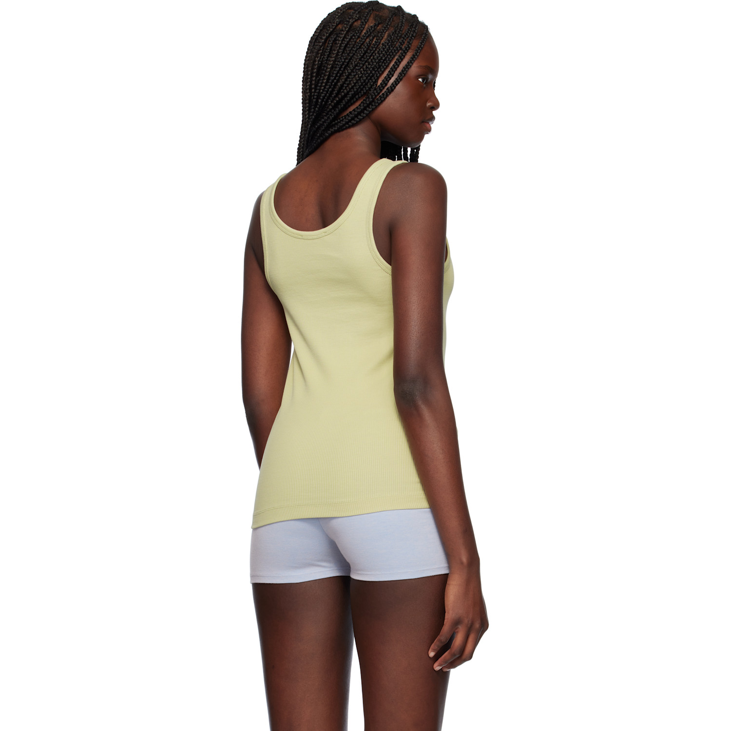  Cdlp Khaki Rib Tank Top 