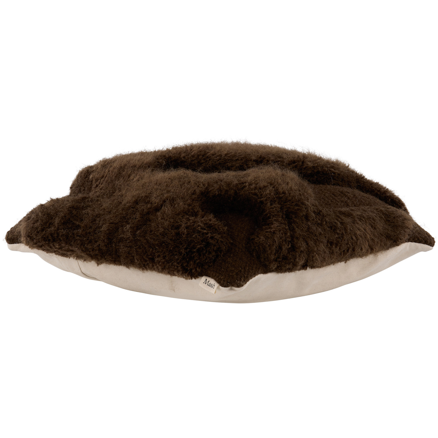  Mush Studios Ssense Exclusive Brown Wooly Cushion 