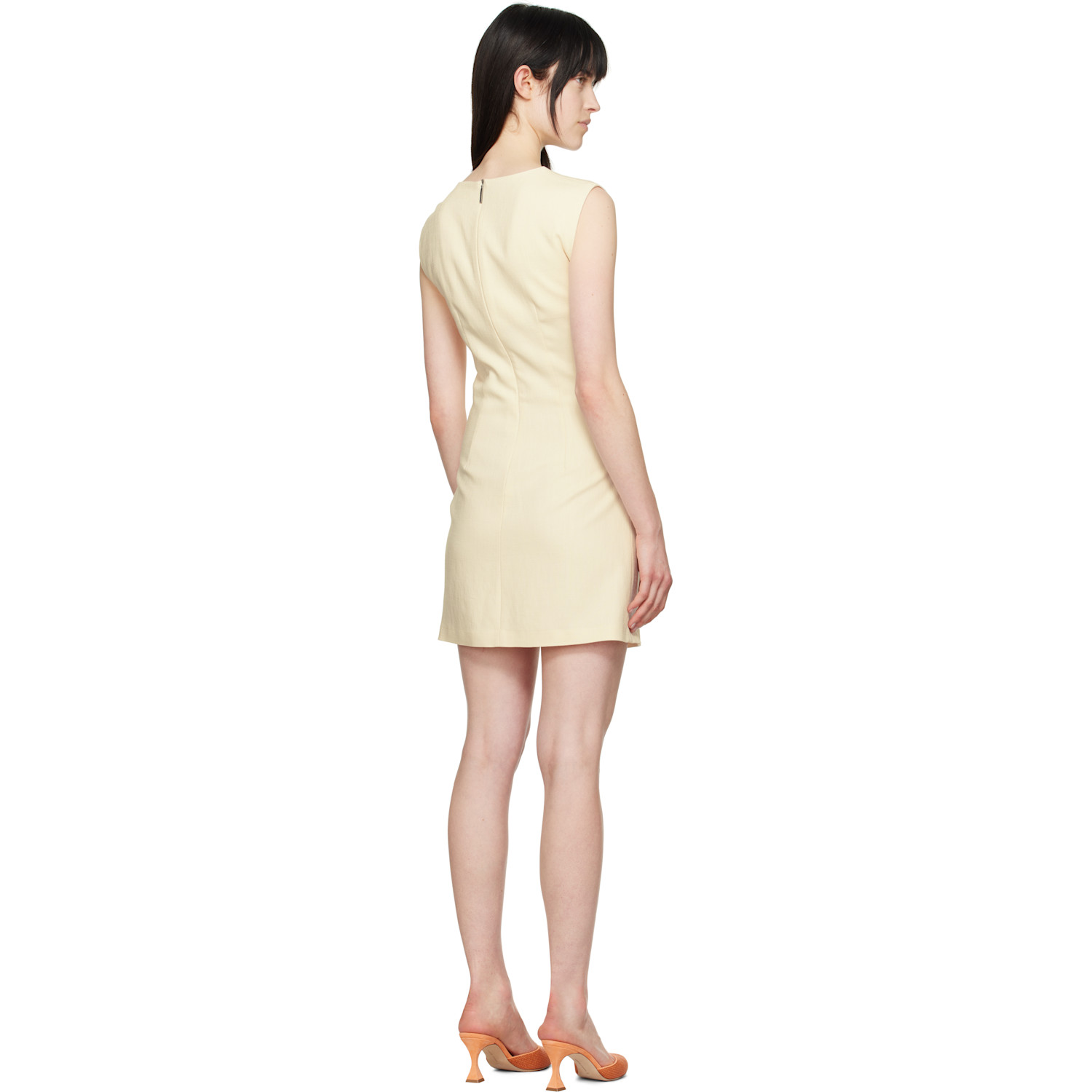  Msgm Off-white Twisted Minidress 