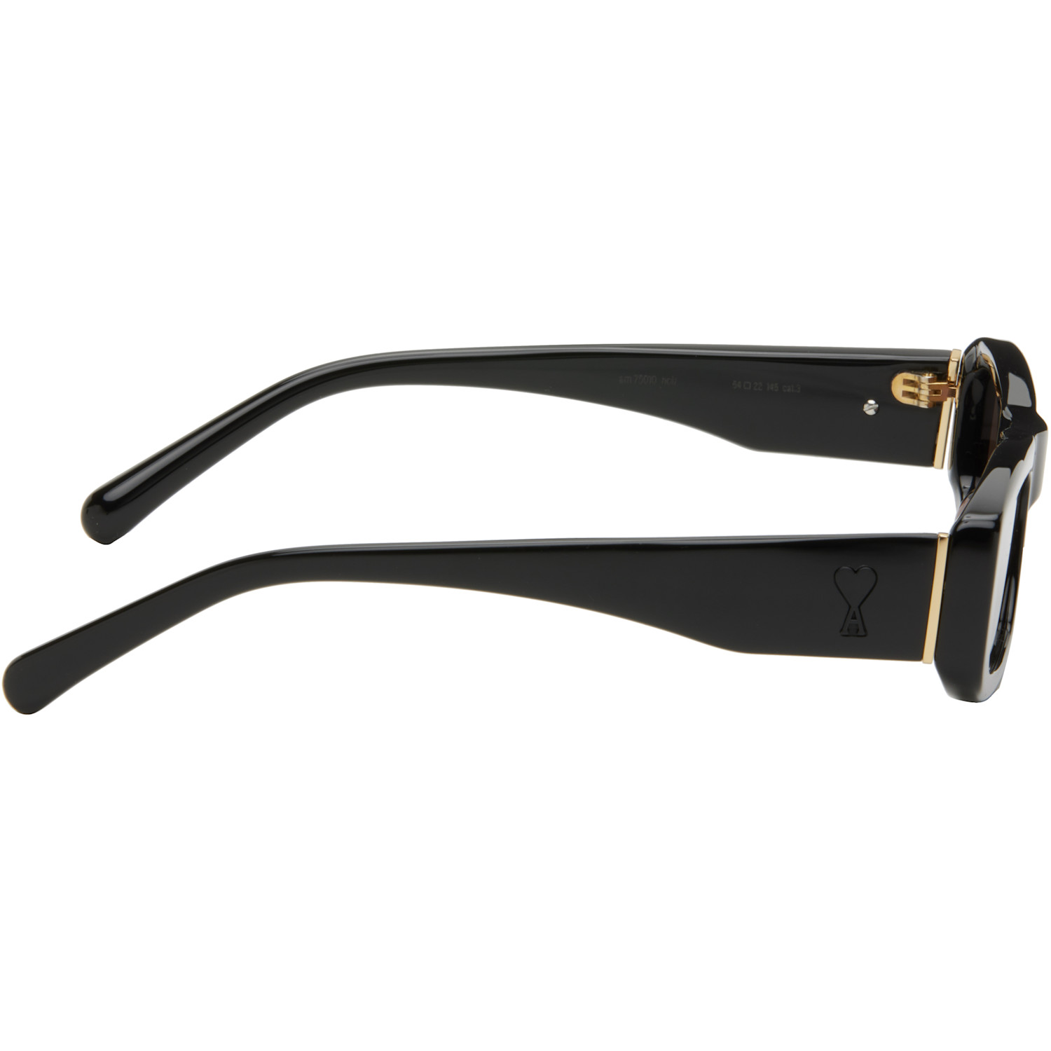  Ami Paris Black 75010 Sunglasses 