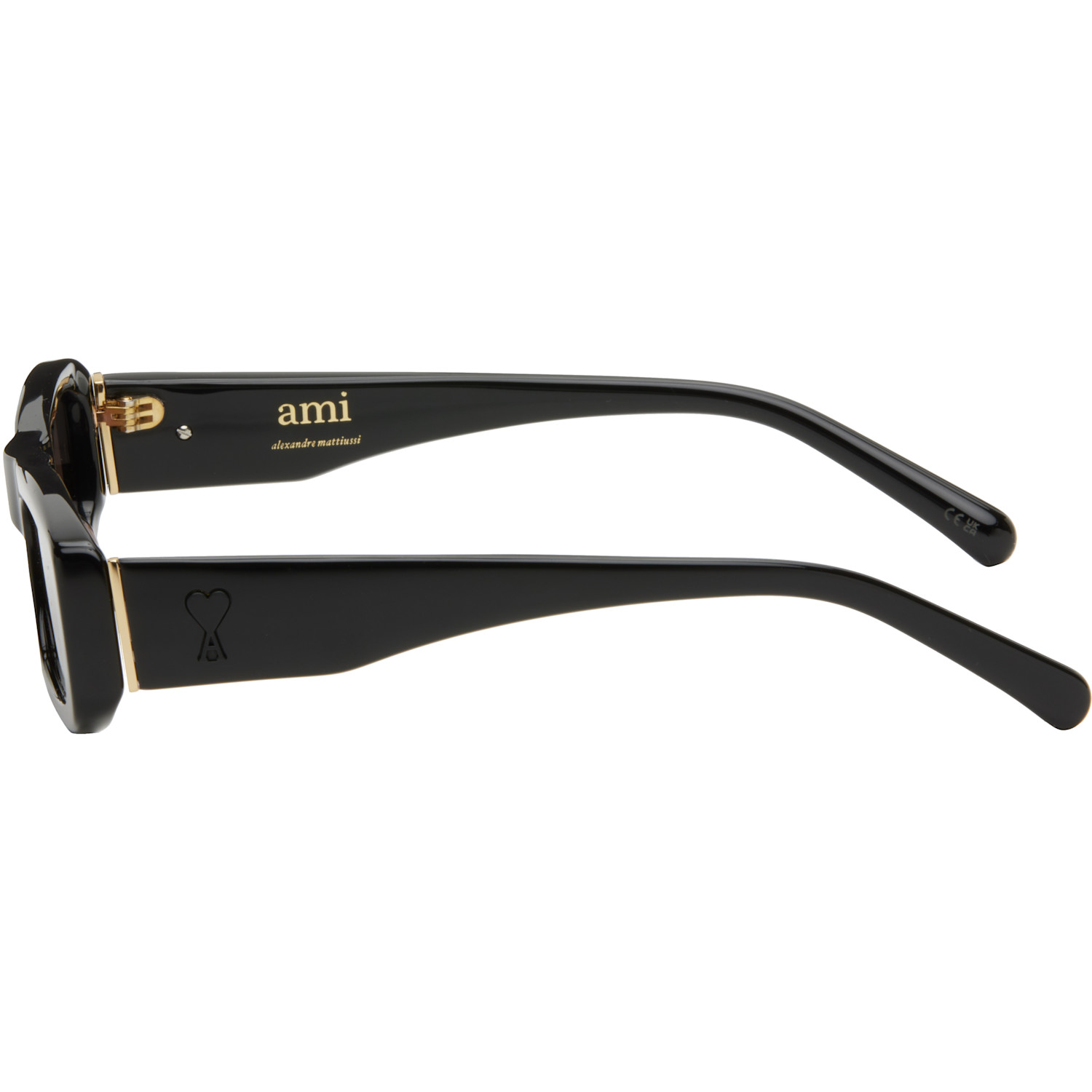  Ami Paris Black 75010 Sunglasses 