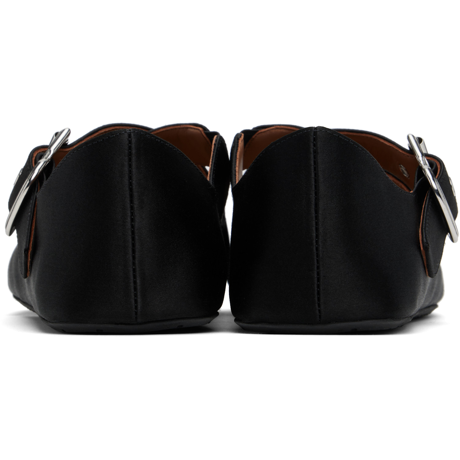  Alaïa Black Criss Cross Ballerina Flats 