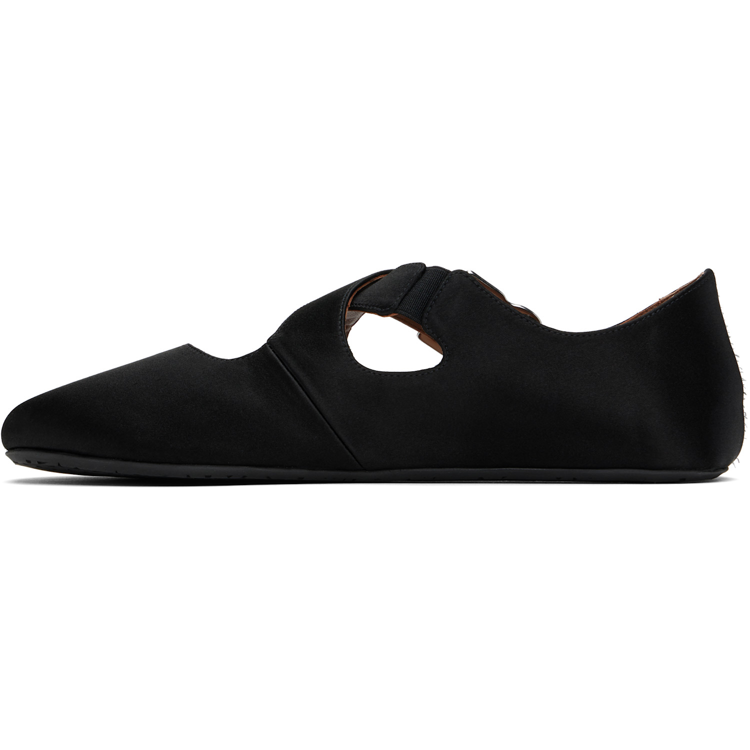  Alaïa Black Criss Cross Ballerina Flats 