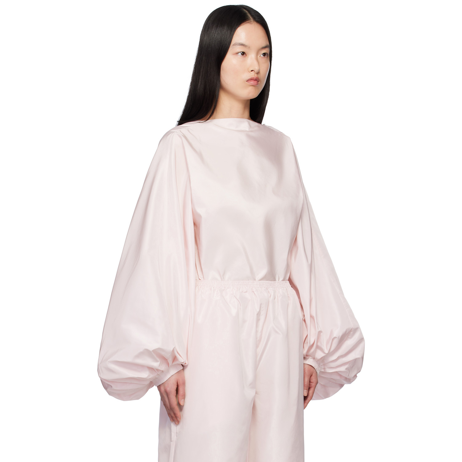  Alaïa Pink Balloon Bodysuit 