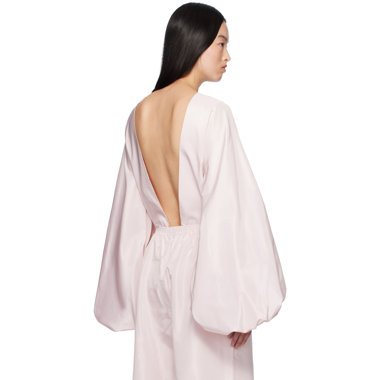  Alaïa Pink Balloon Bodysuit 
