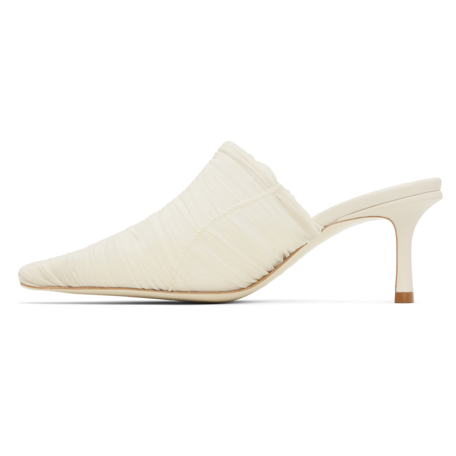  Jimmy Choo Off-white Lotta 65 Mules 