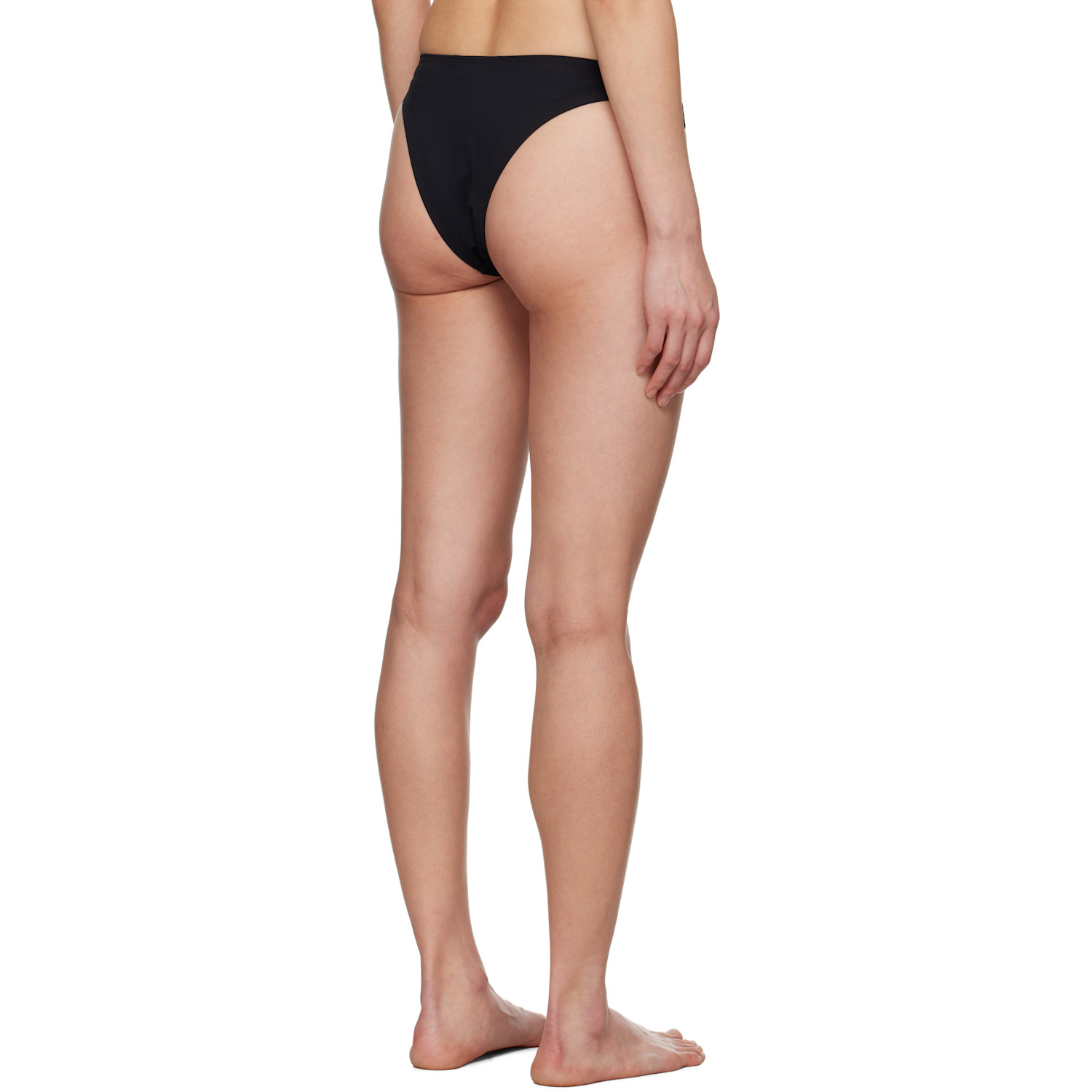  Jacquemus Black 'le Bas De Maillot Signature' Bikini Bottom 