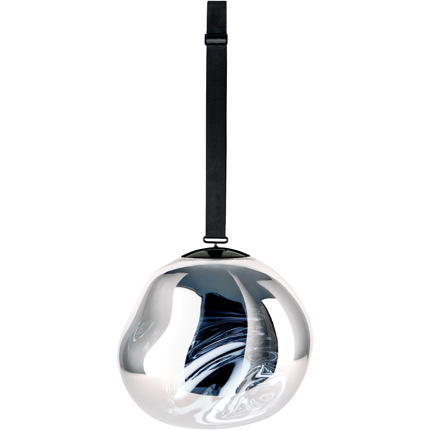  Tom Dixon Silver Melt Large Portable Lamp 