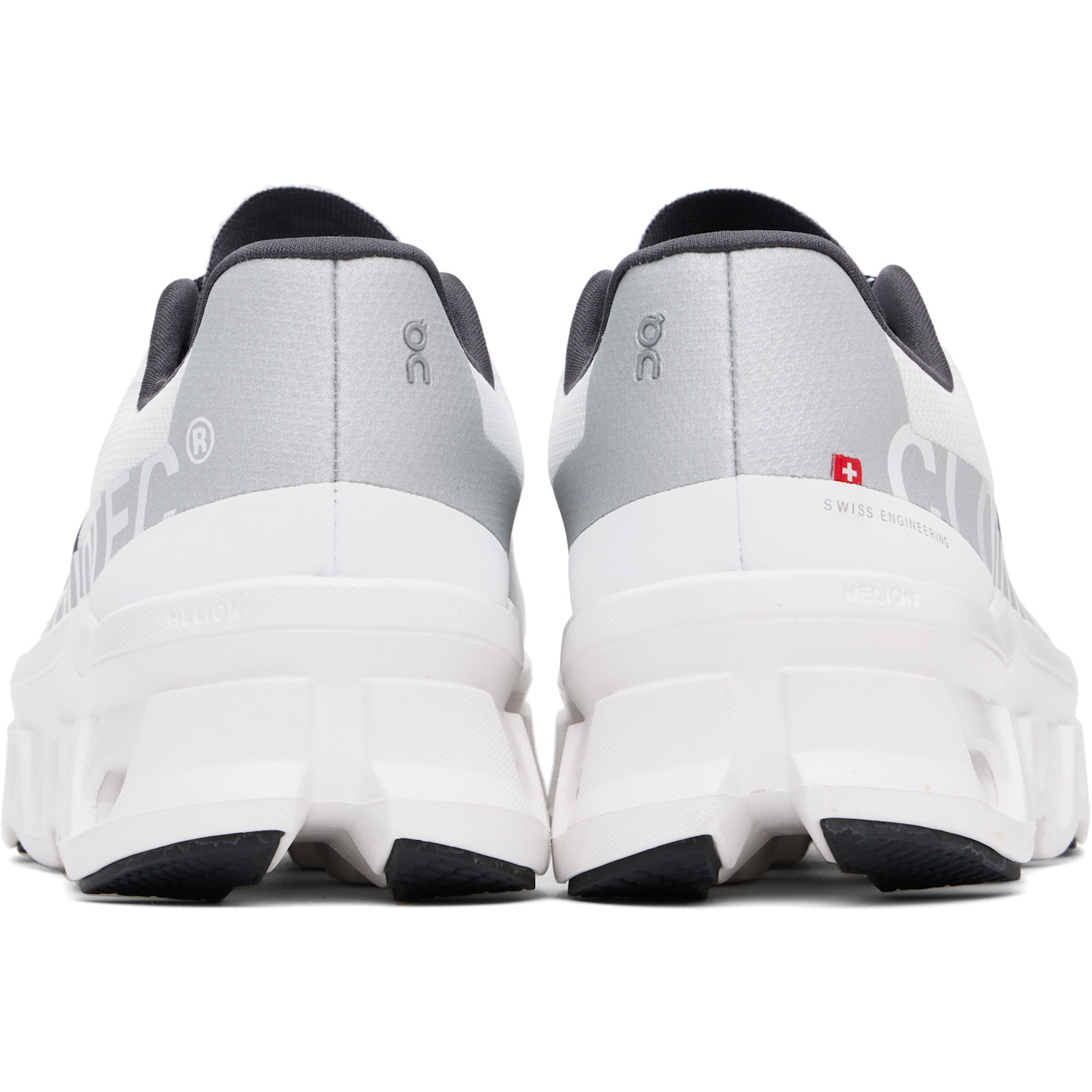  On White & Gray Cloudmonster Sneakers 