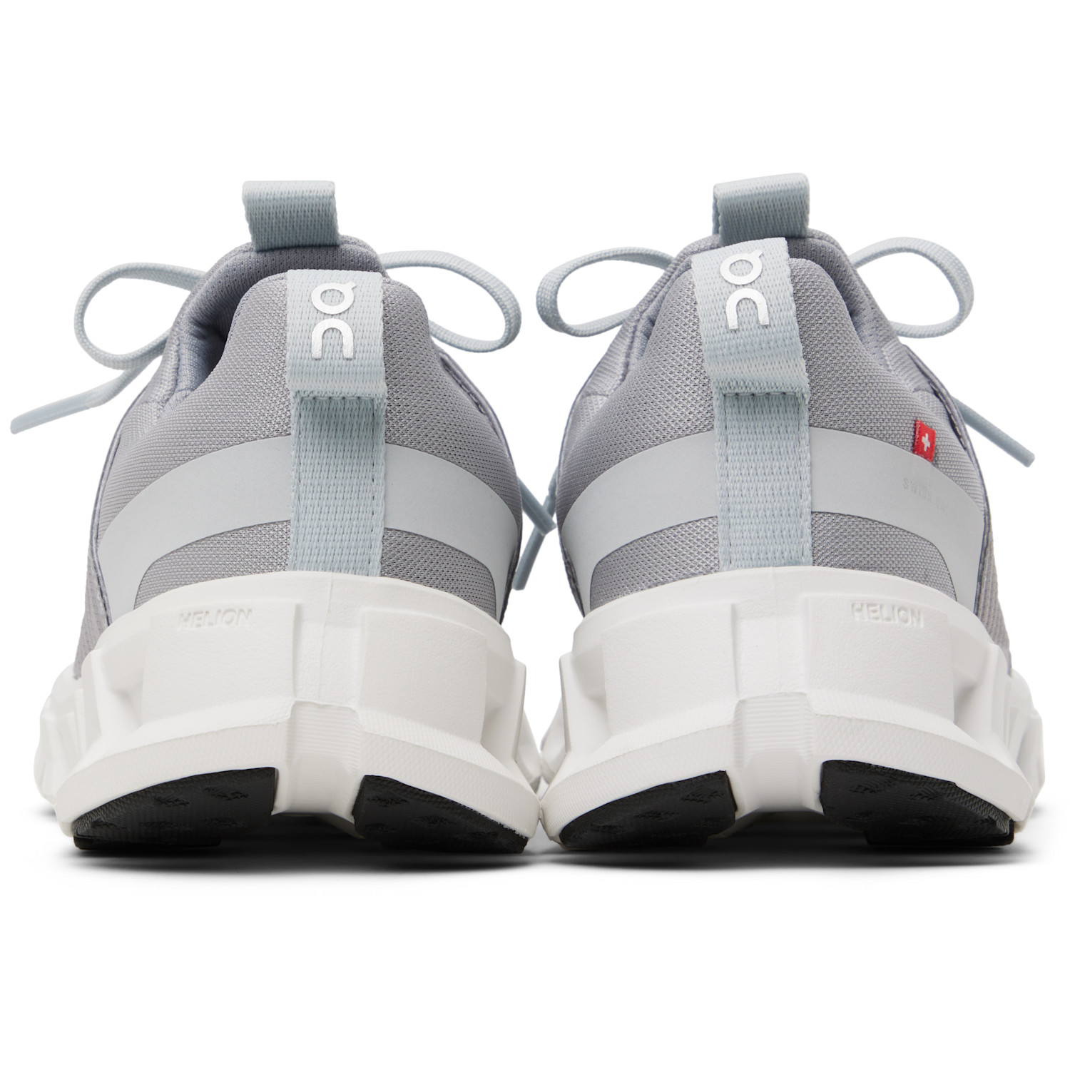  On Big Kids Gray Cloudswift Sneakers 