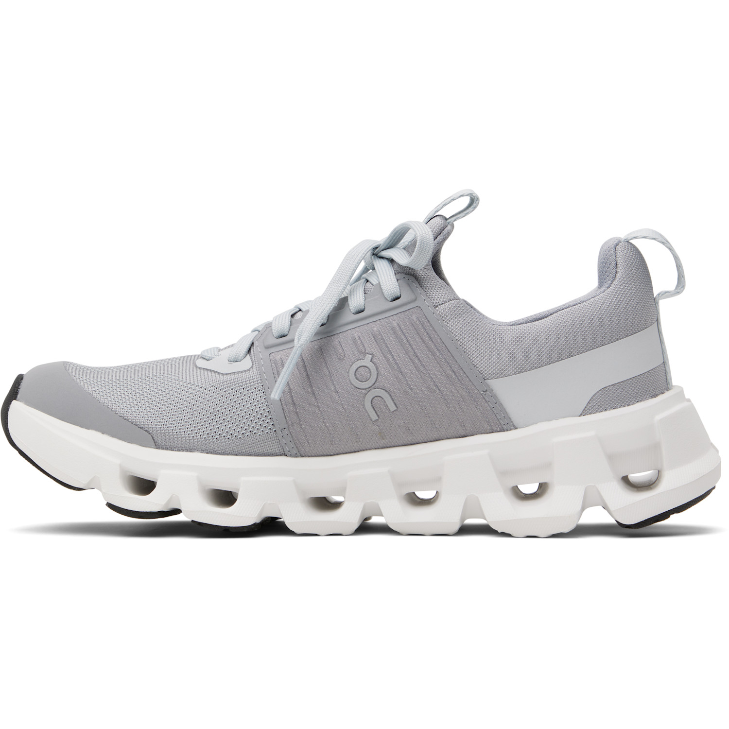  On Big Kids Gray Cloudswift Sneakers 