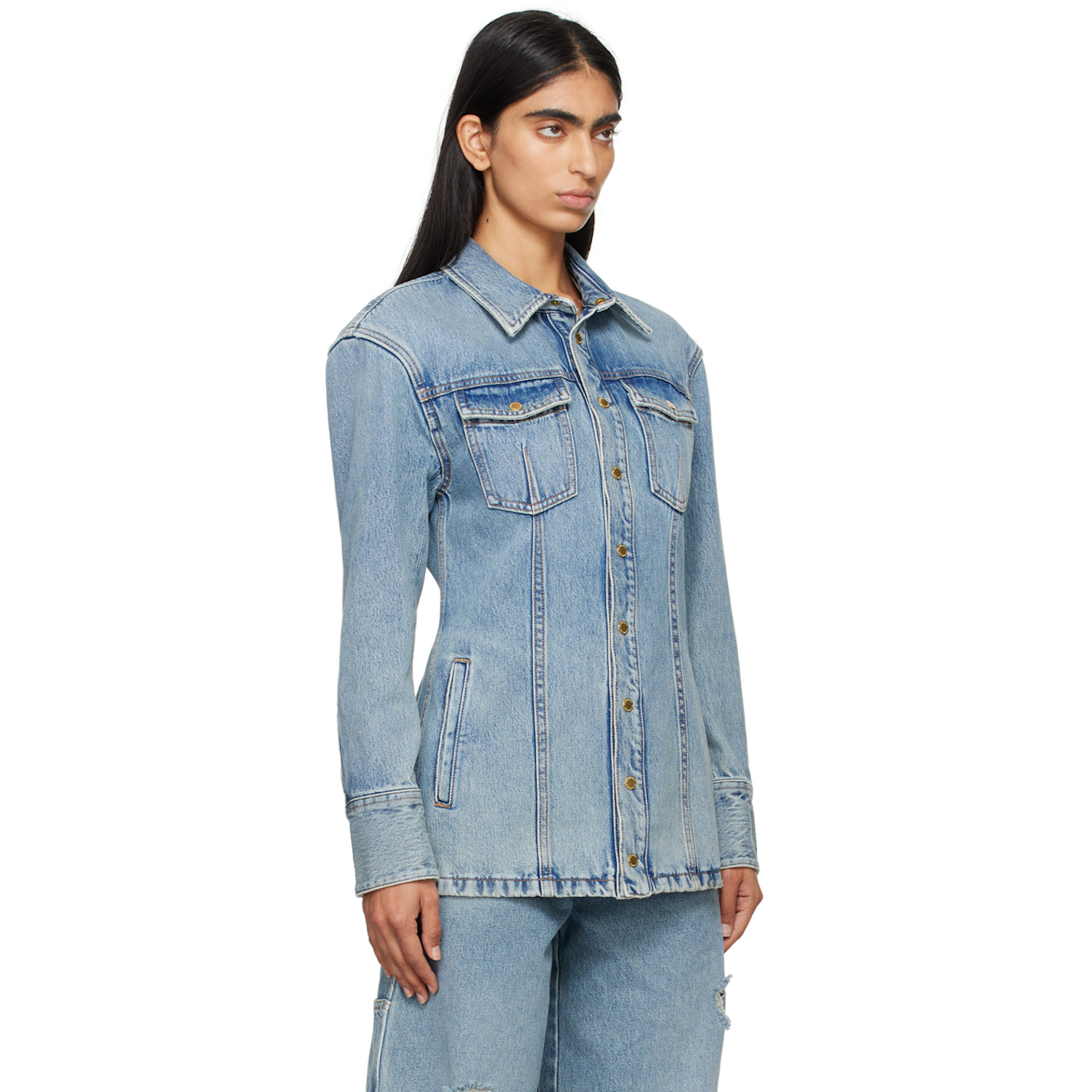  Darkpark Blue Nicole Denim Jacket 