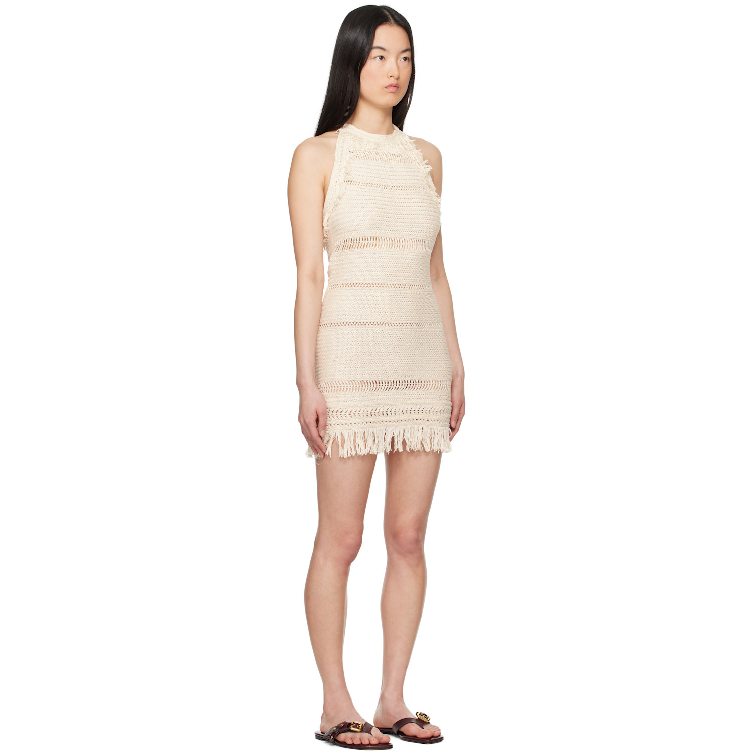  Isabel Marant Etoile Off-white Aralia Minidress 