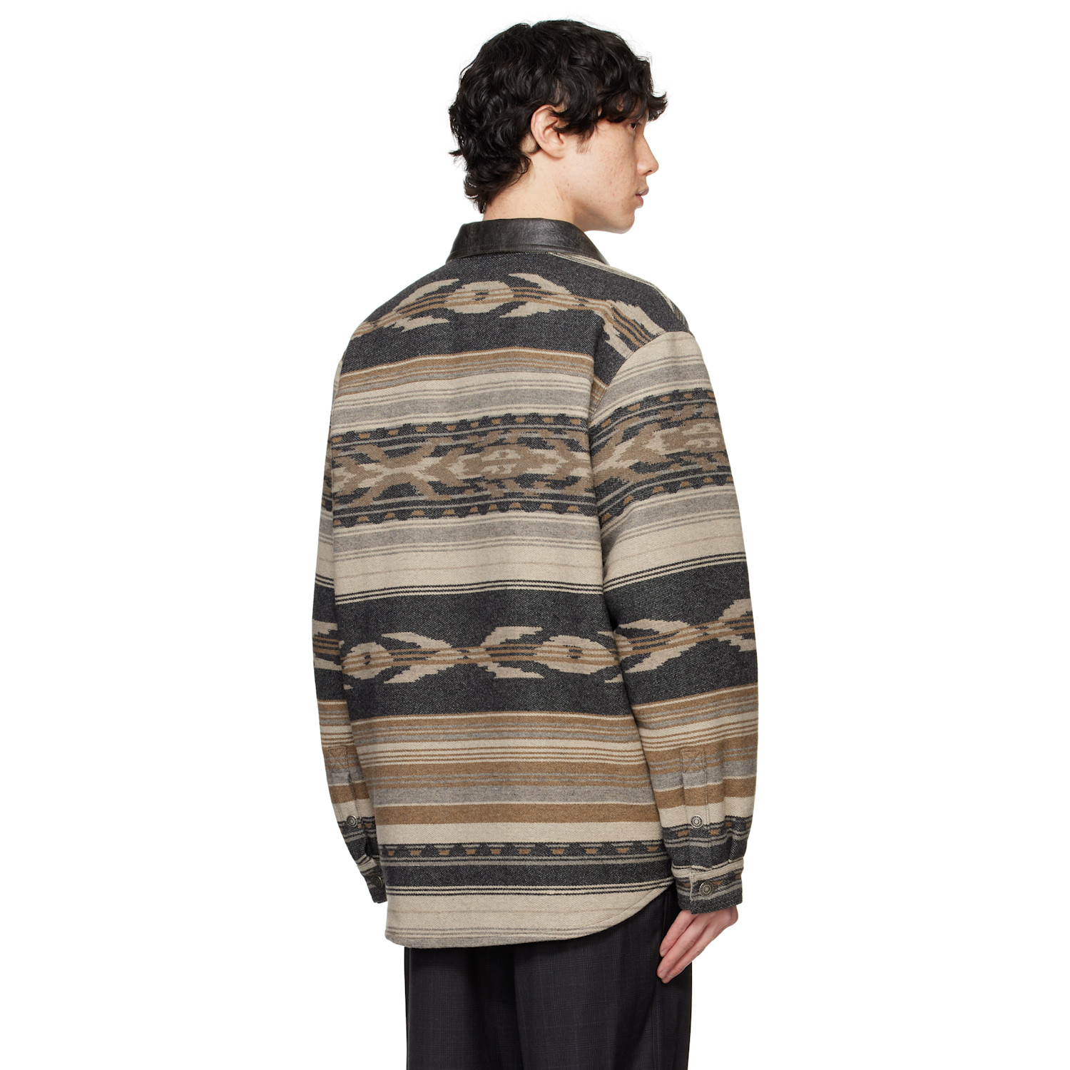  Isabel Marant Beige & Gray Dalton Jacket 