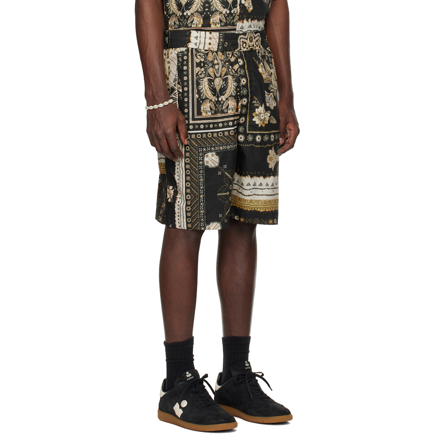  Isabel Marant Black Gregorian Shorts 